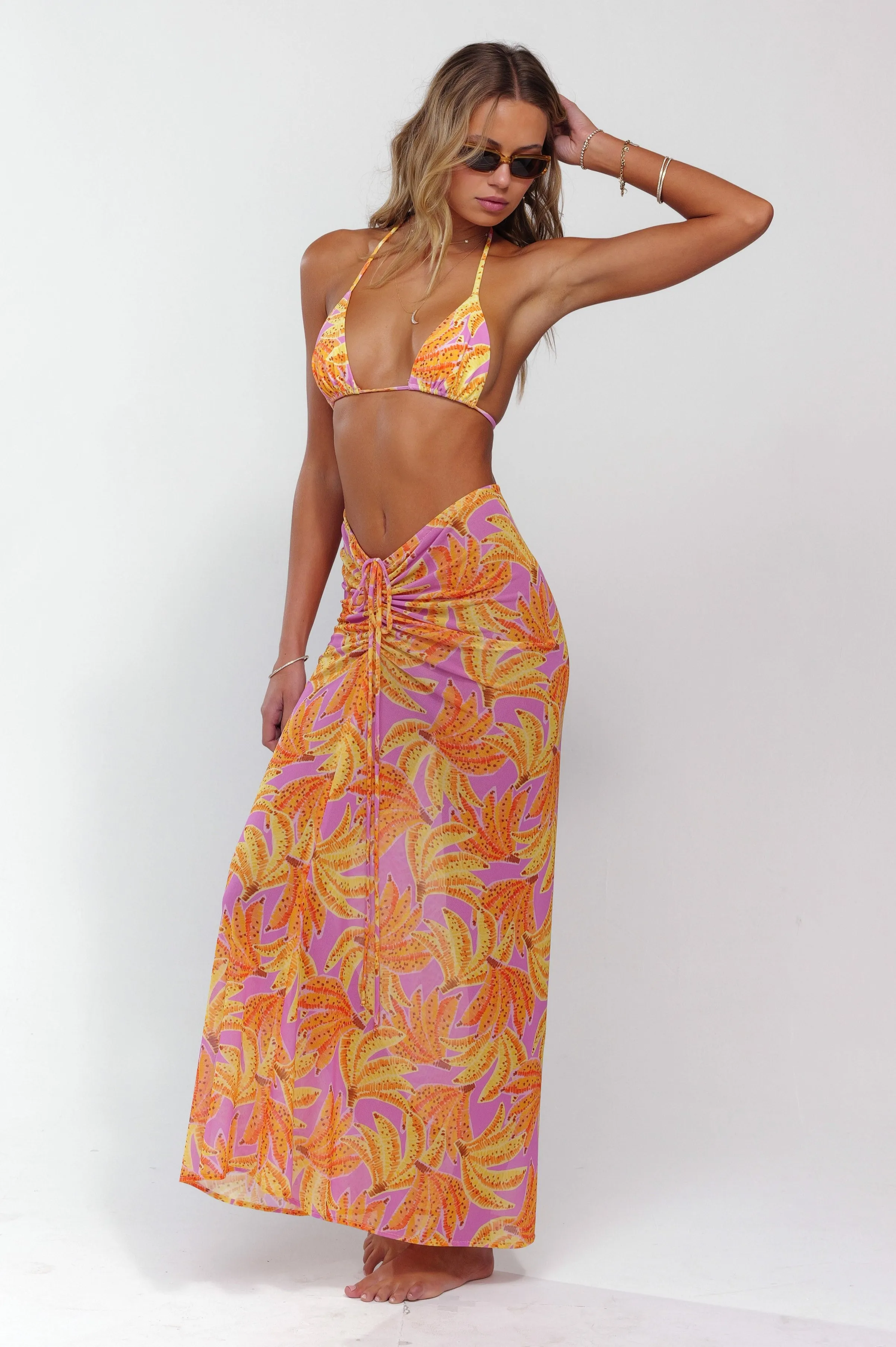 Ziggy Mesh Skirt in Chiquita sold by RESA product image thumbnail 3