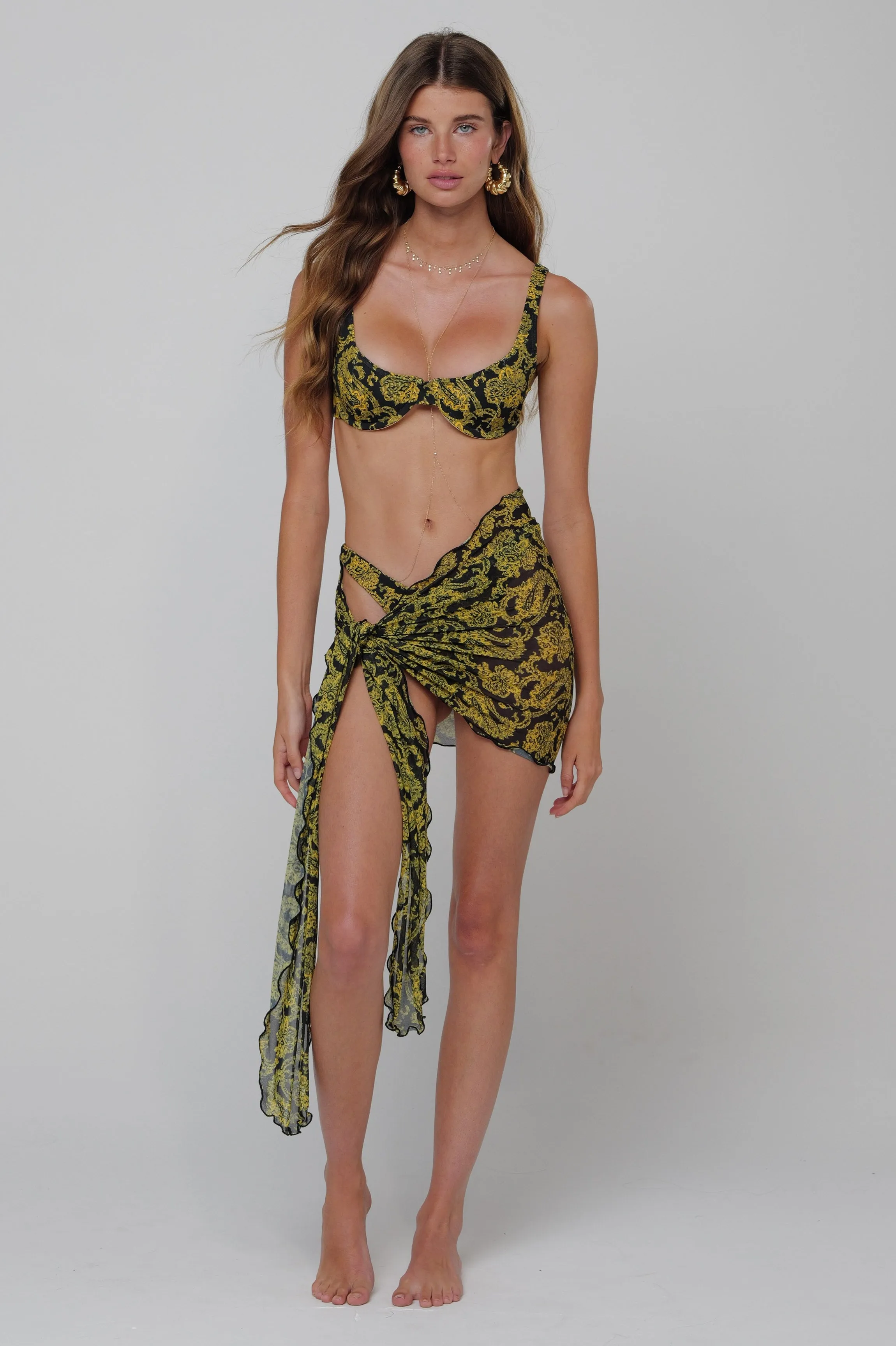 Scarf Top in Sorrento sold by RESA product image thumbnail 2