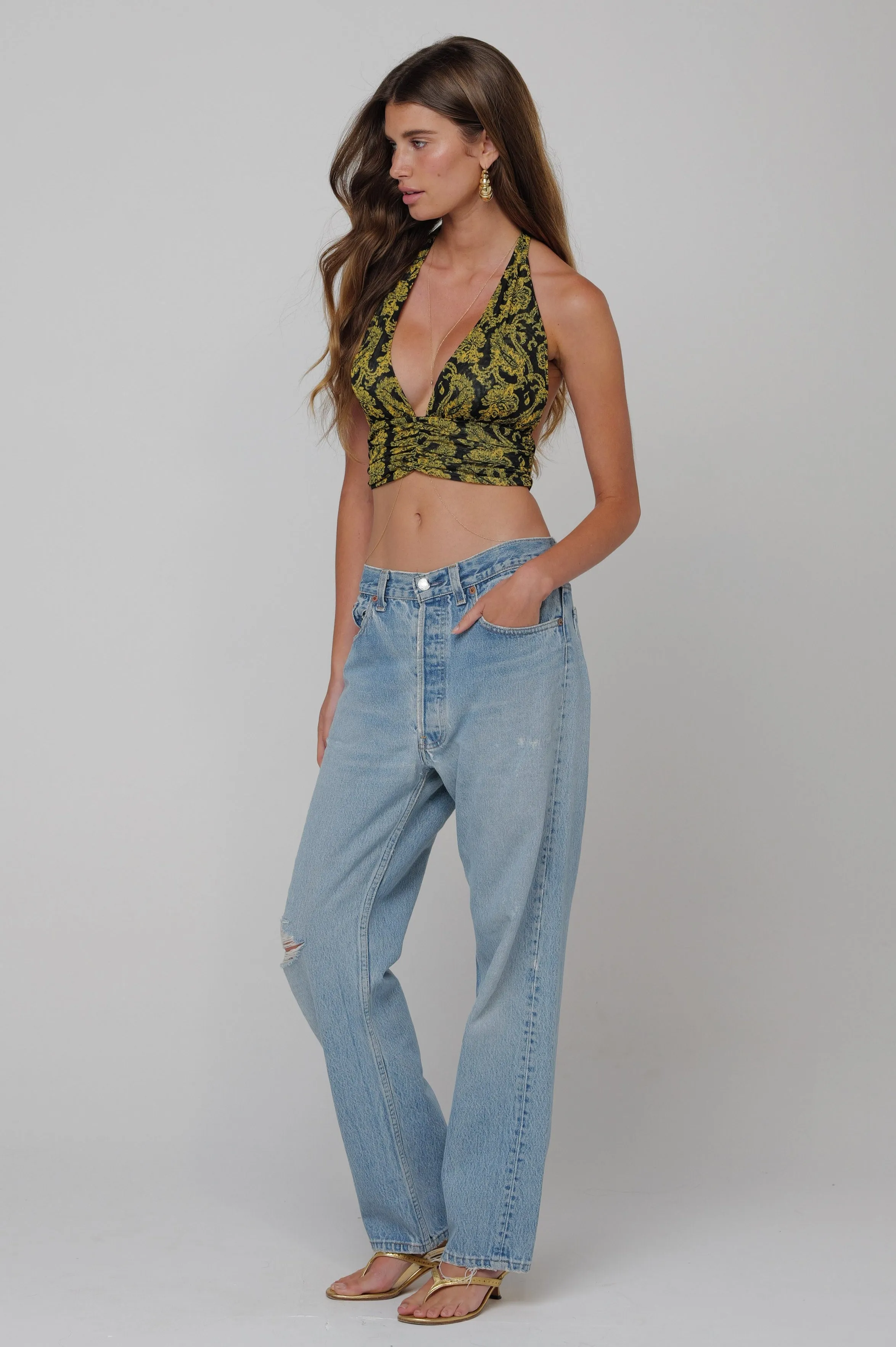 Jane Top in Sorrento sold by RESA product image thumbnail 3