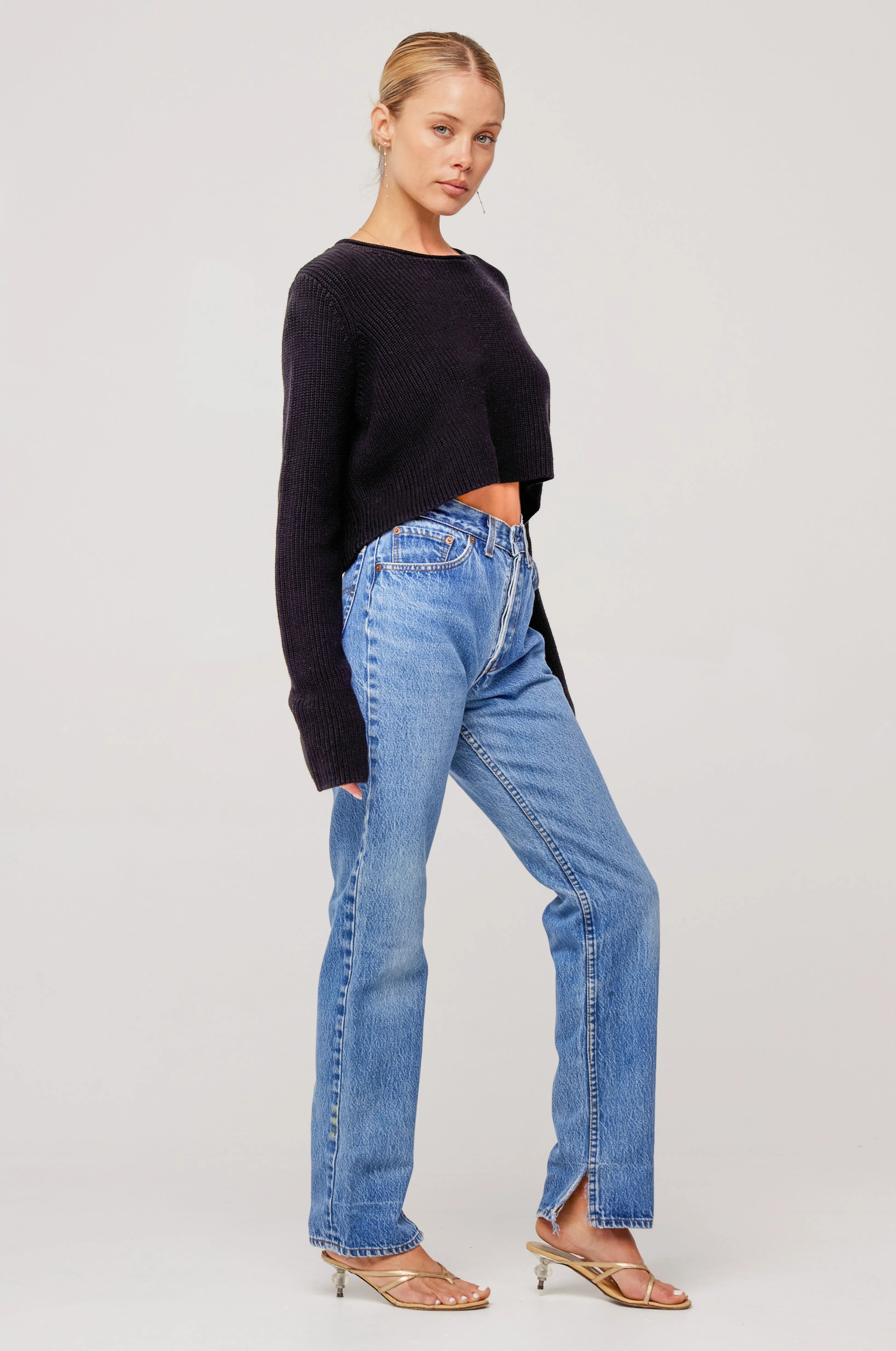 Maeve Sweater in Black sold by RESA product image thumbnail 3