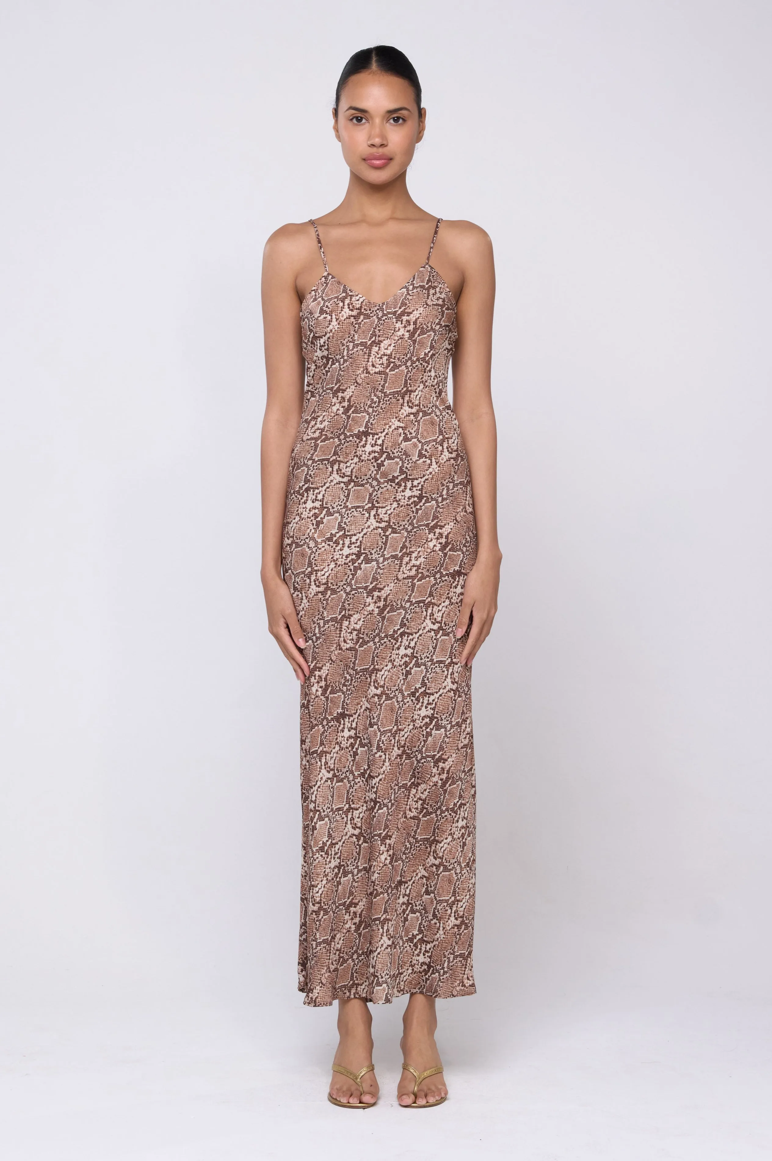 Micah Dress in Sequoia sold by RESA