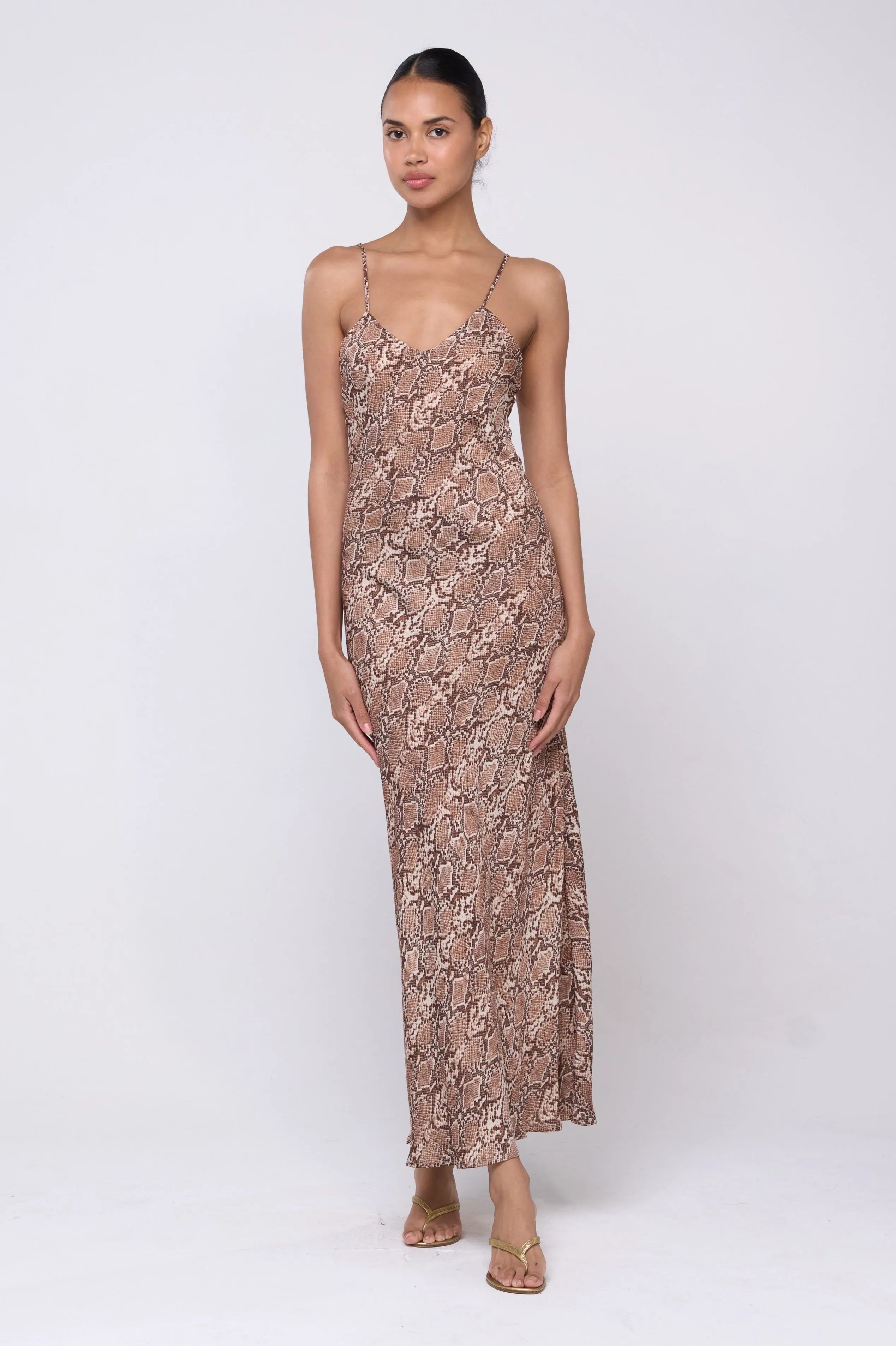 Micah Dress in Sequoia sold by RESA product image thumbnail 4