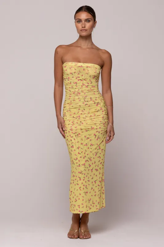 Kristina Dress in Honey - Archive sold by RESA