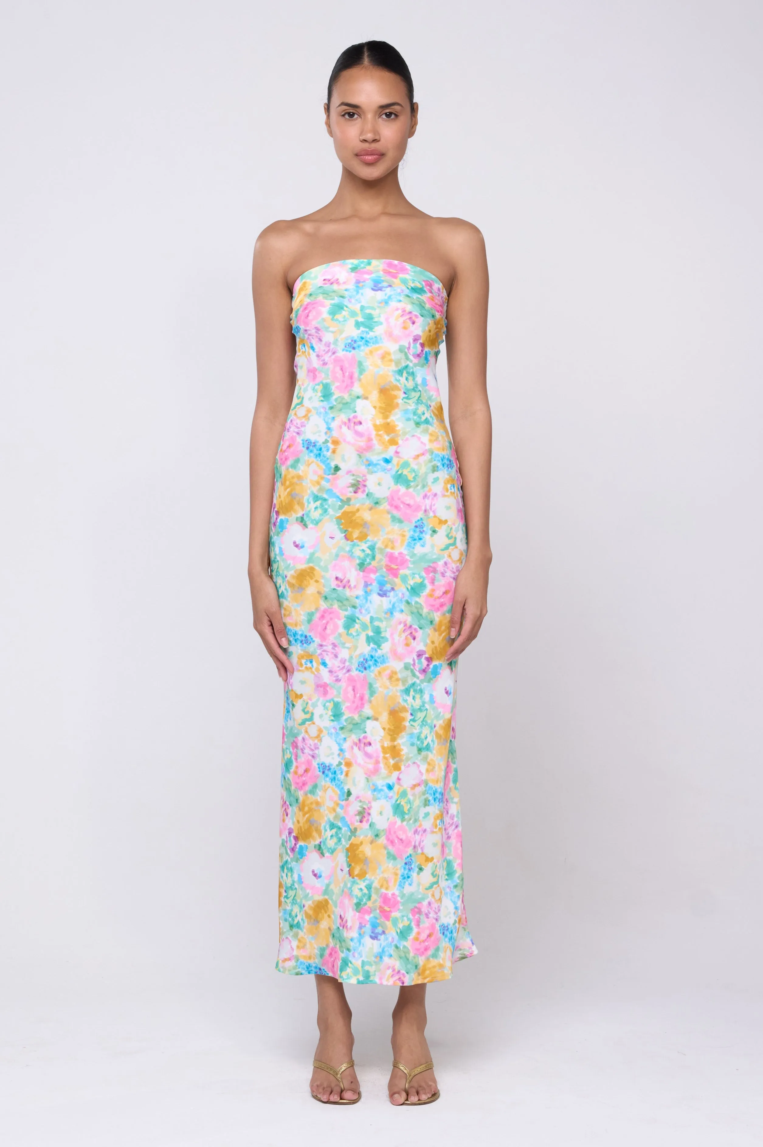 Anna Dress in Canvas sold by RESA