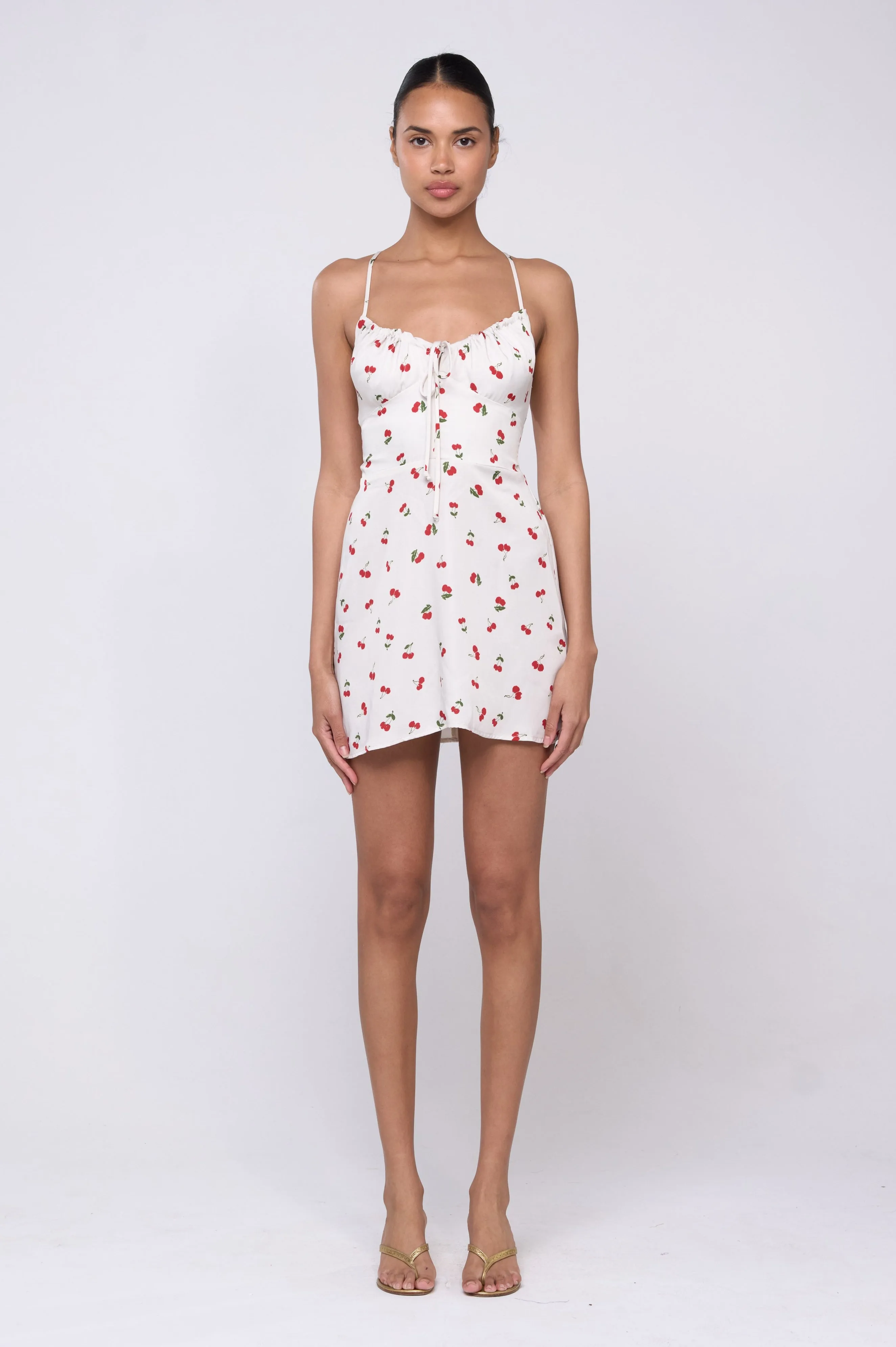 Juniper Dress in Cherry- Archive sold by RESA