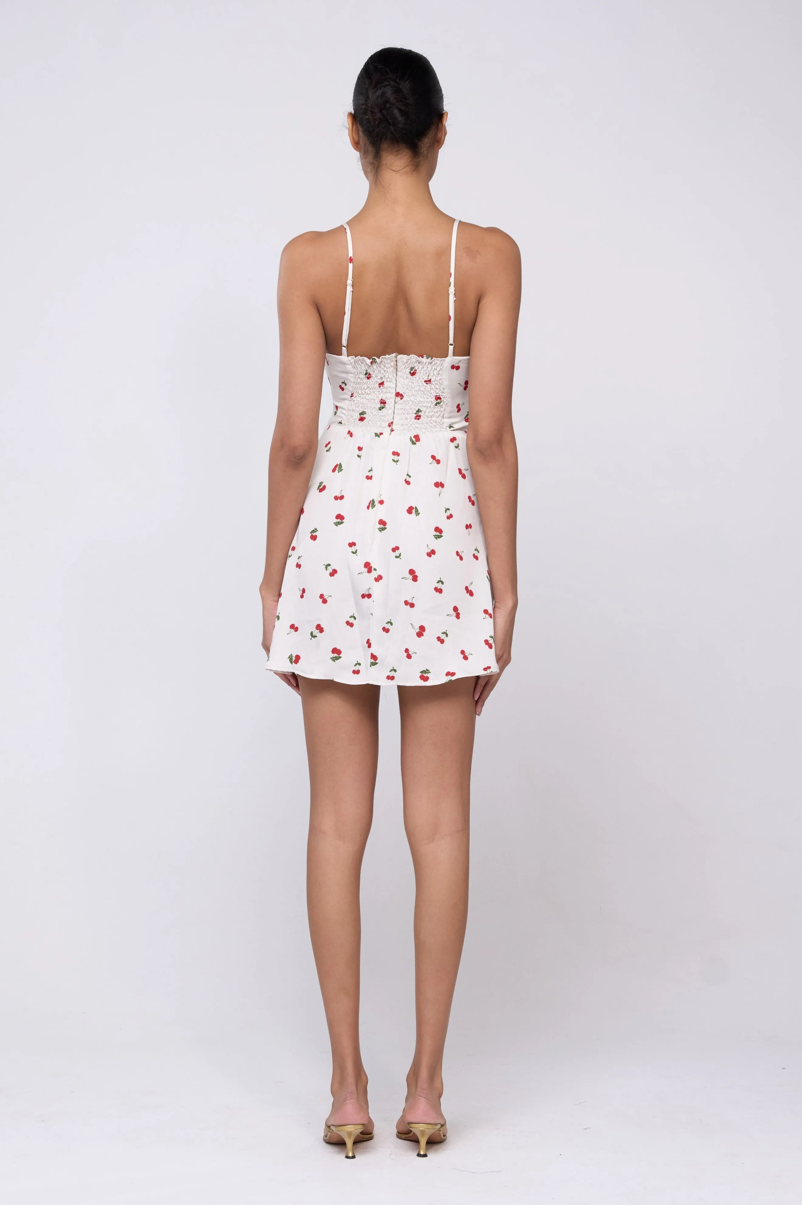 Juniper Dress in Cherry- Archive sold by RESA product image thumbnail 2