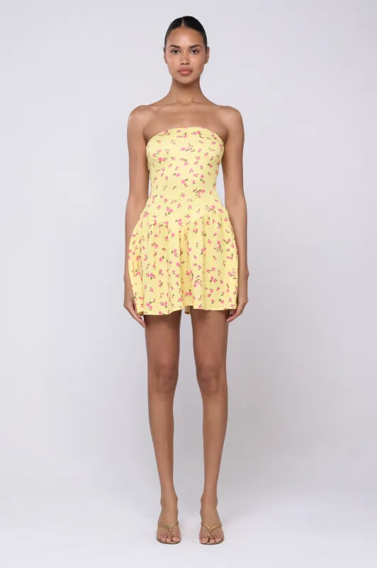 Makie Dress in Honey sold by RESA