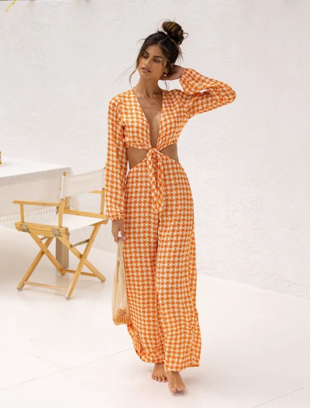 Zoe Jumpsuit in Solstice- Archive made by RESA