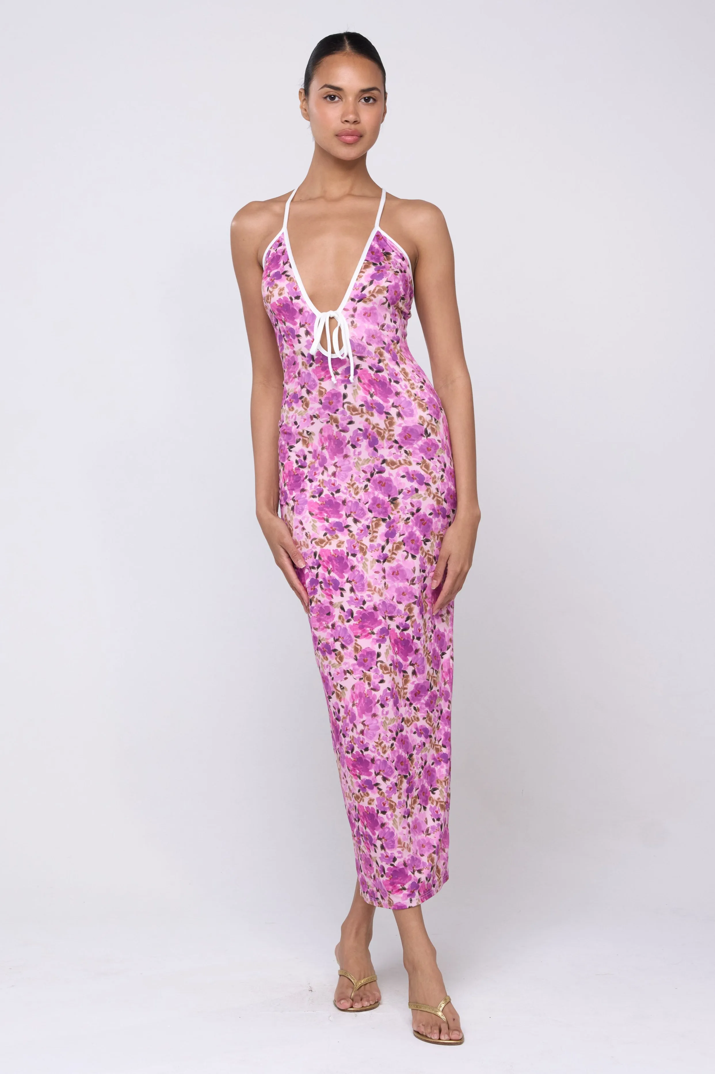 Sophia Dress in Lilac sold by RESA