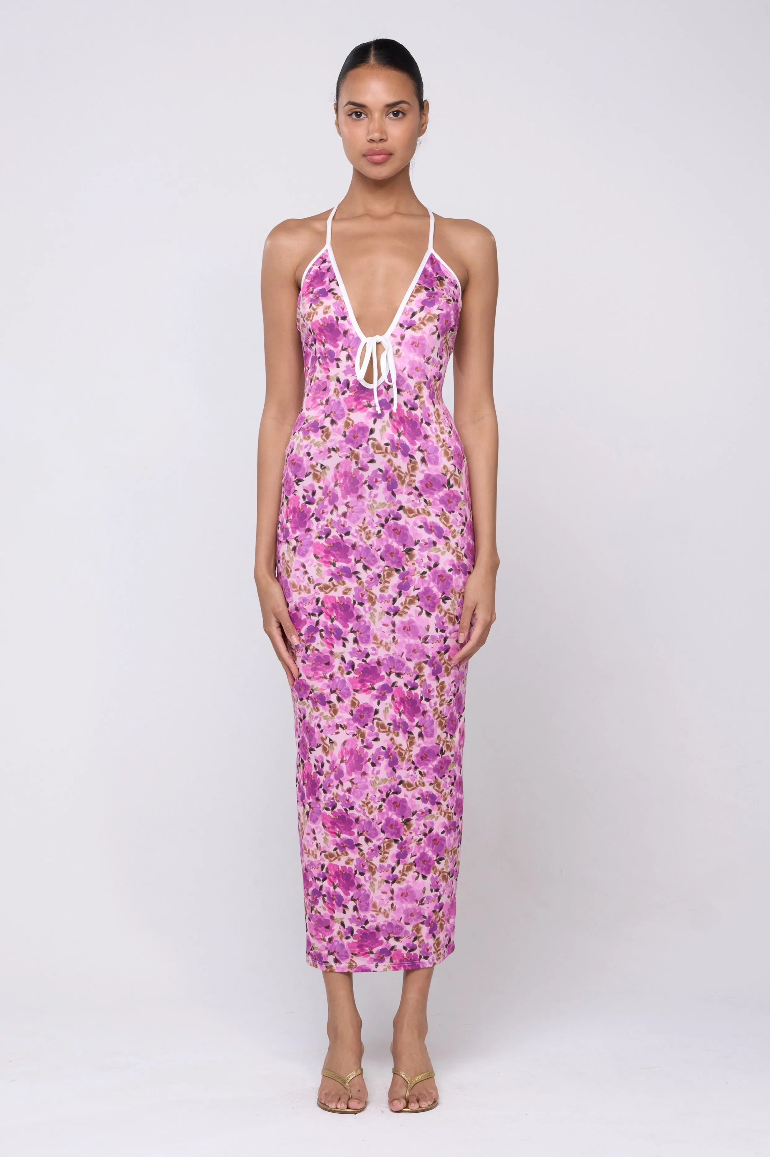 Sophia Dress in Lilac sold by RESA product image thumbnail 4