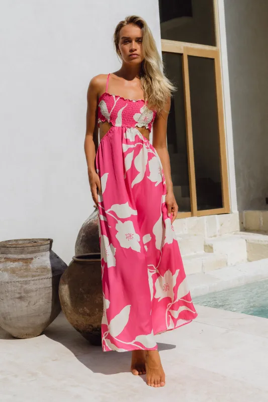 Jordan Dress in Zinnia sold by RESA