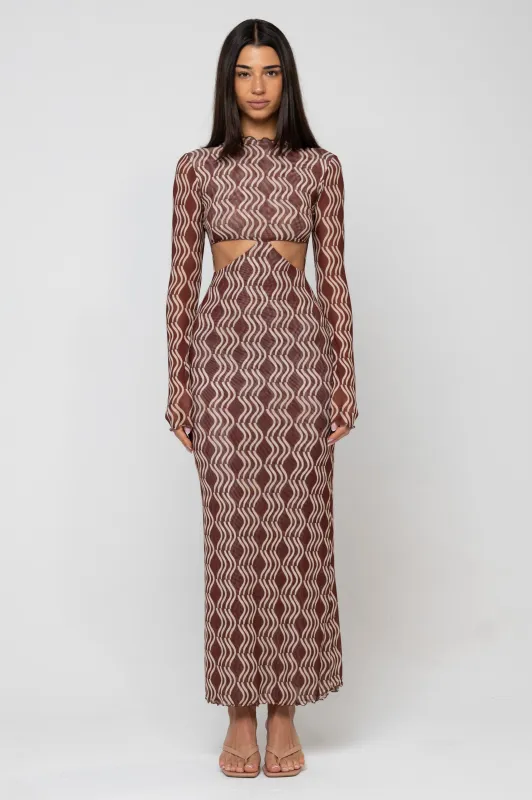 Audrey Dress in Coco sold by RESA