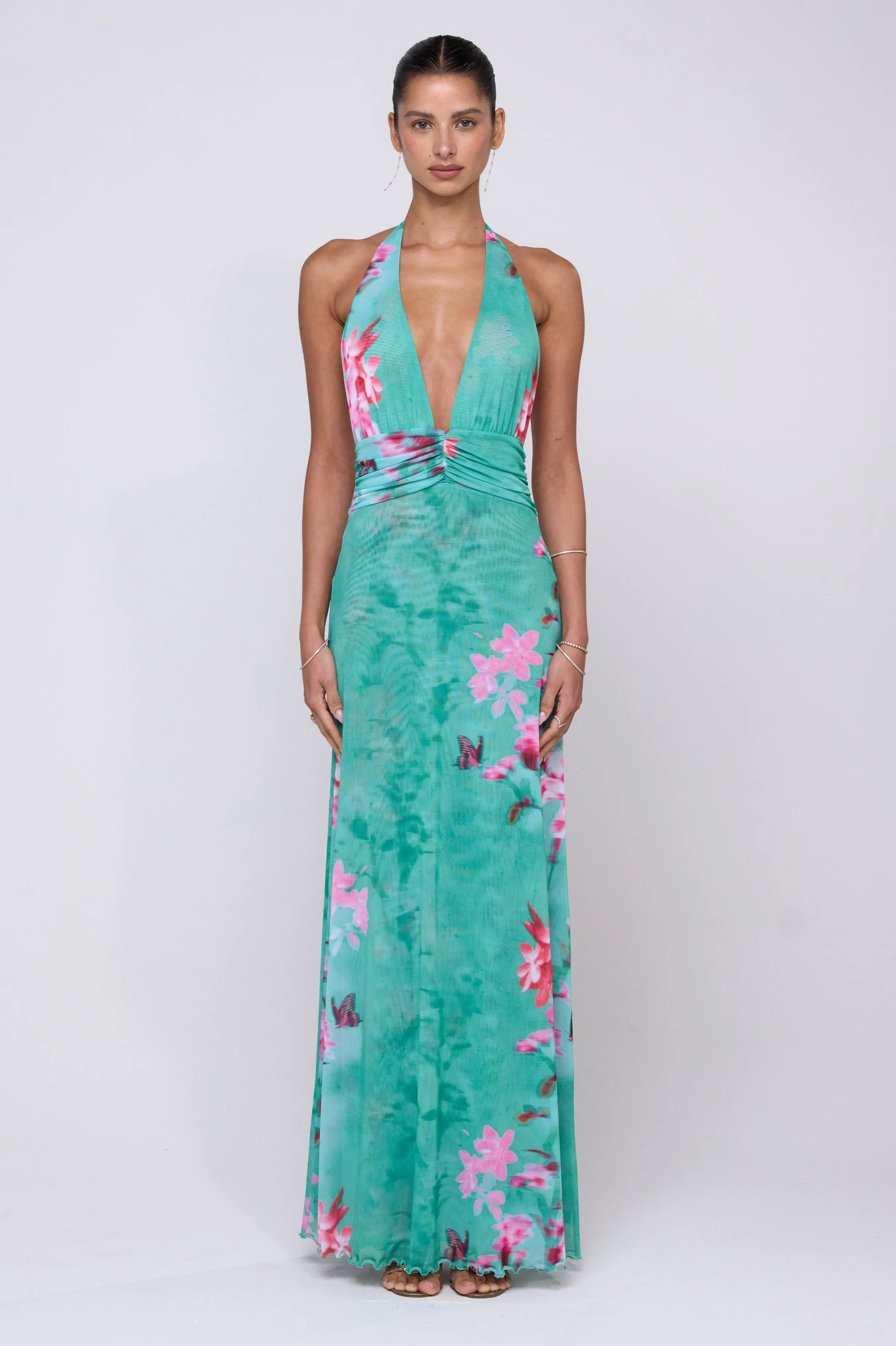 Chelsea Maxi Dress in Clearwater sold by RESA