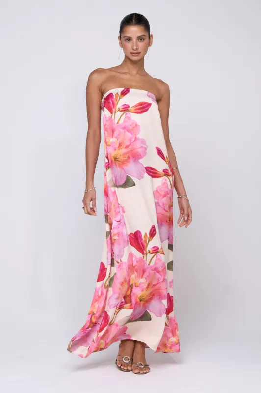 Ophelia Maxi Dress in Lily sold by RESA