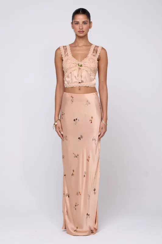 Eloise Top in Fleur sold by RESA