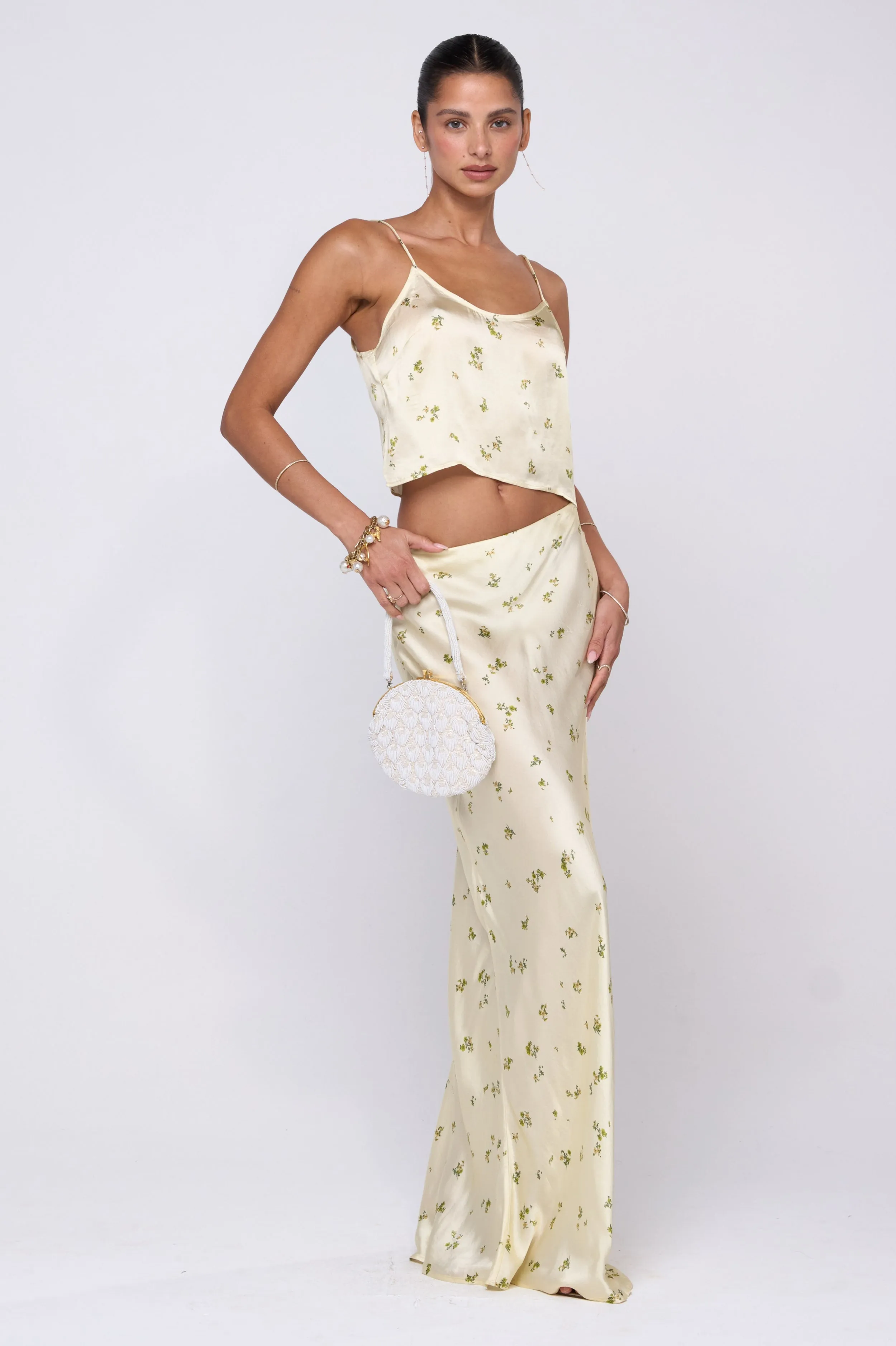 Juliette Skirt in Beurre sold by RESA product image thumbnail 5