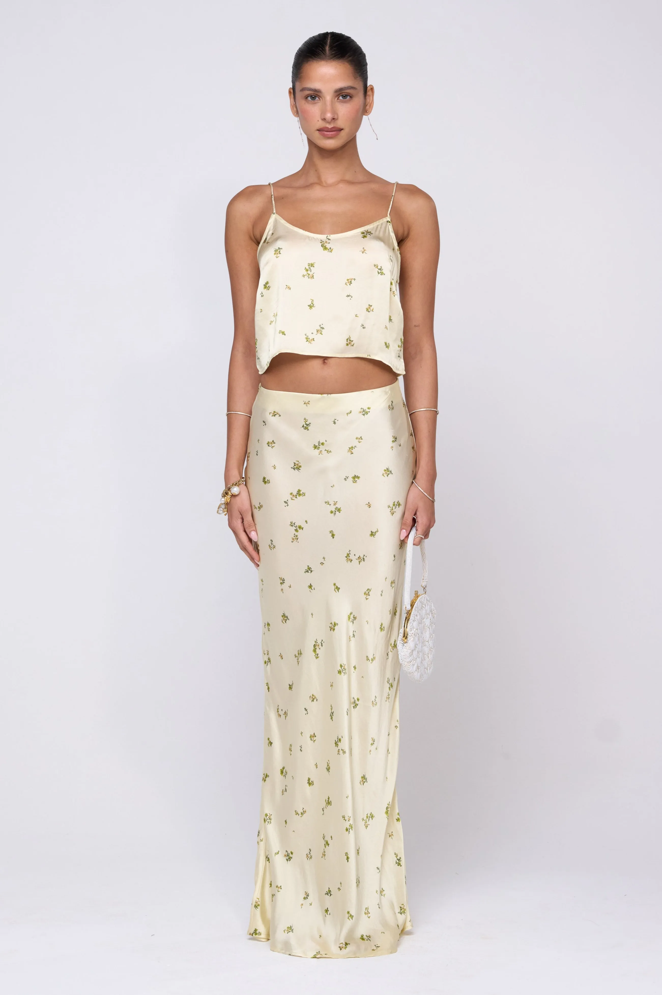 Juliette Skirt in Beurre sold by RESA product image thumbnail 2