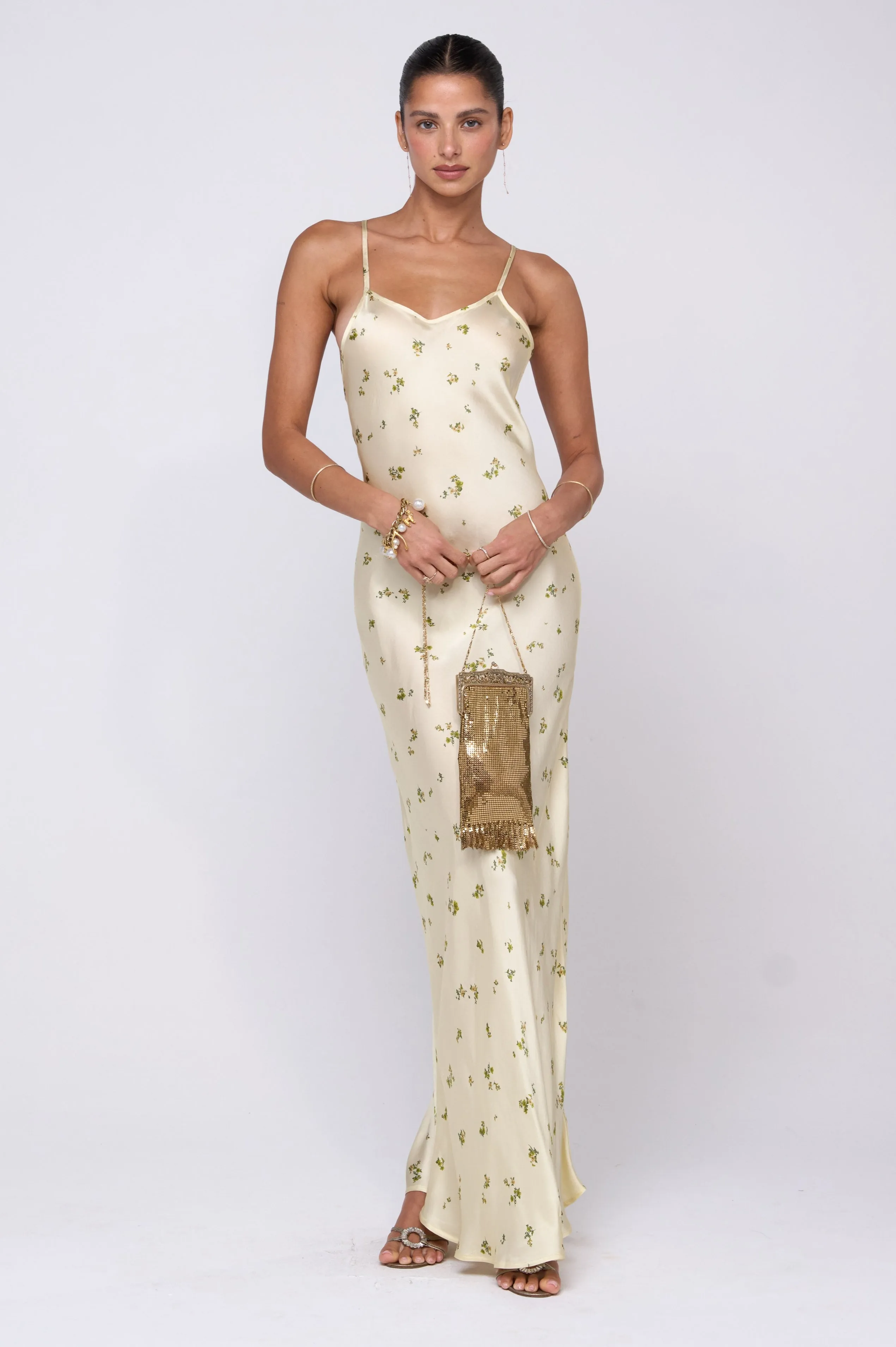 Vida Dress in Beurre sold by RESA