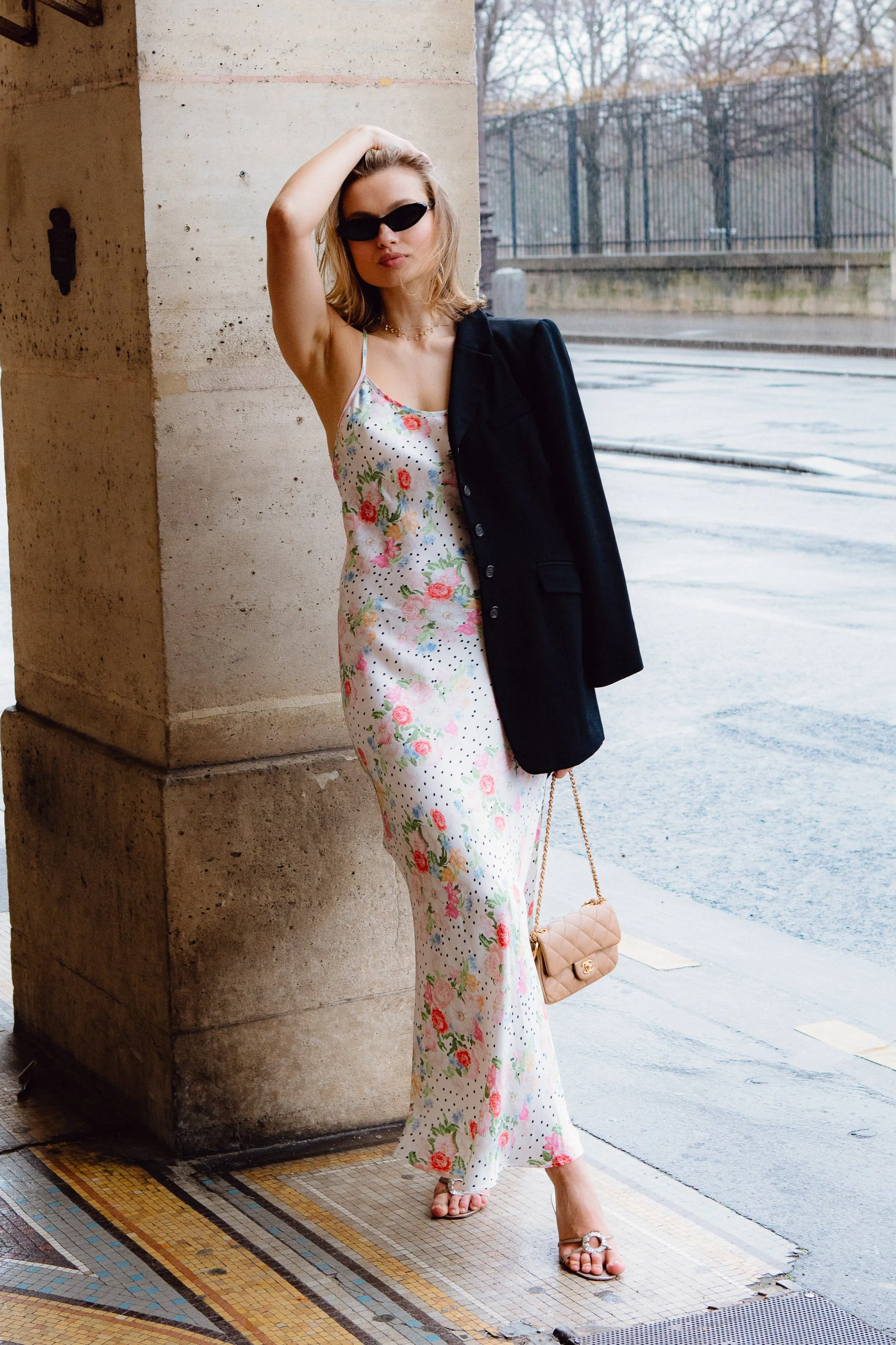 Vida Dress in Pois sold by RESA