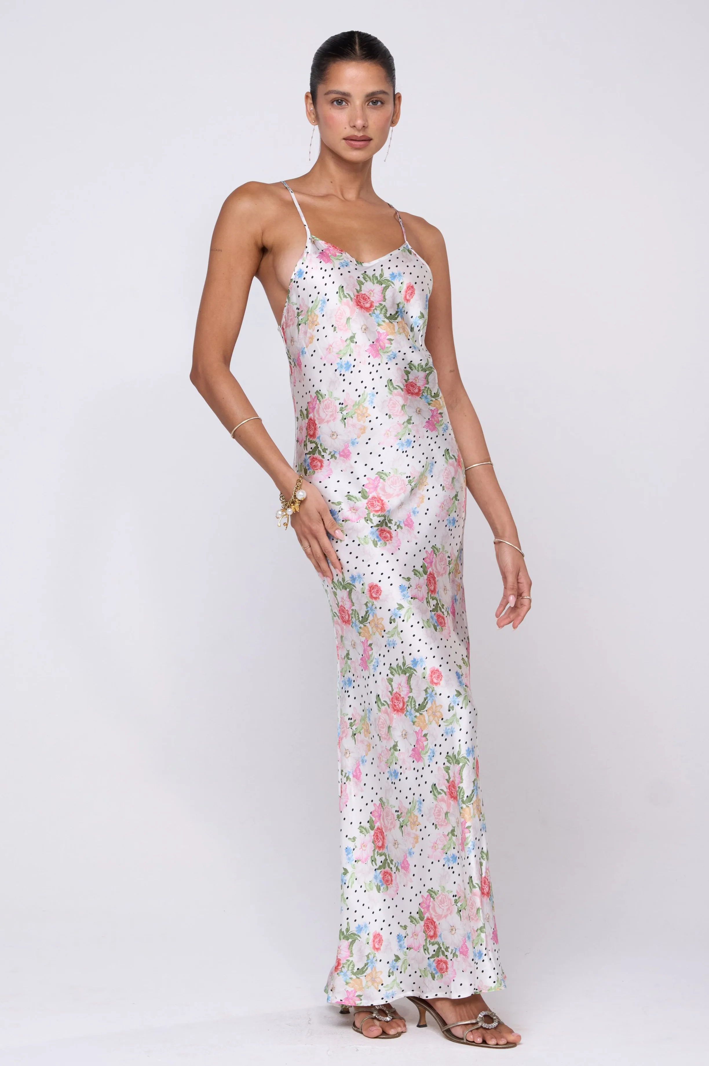 Vida Dress in Pois sold by RESA product image thumbnail 5