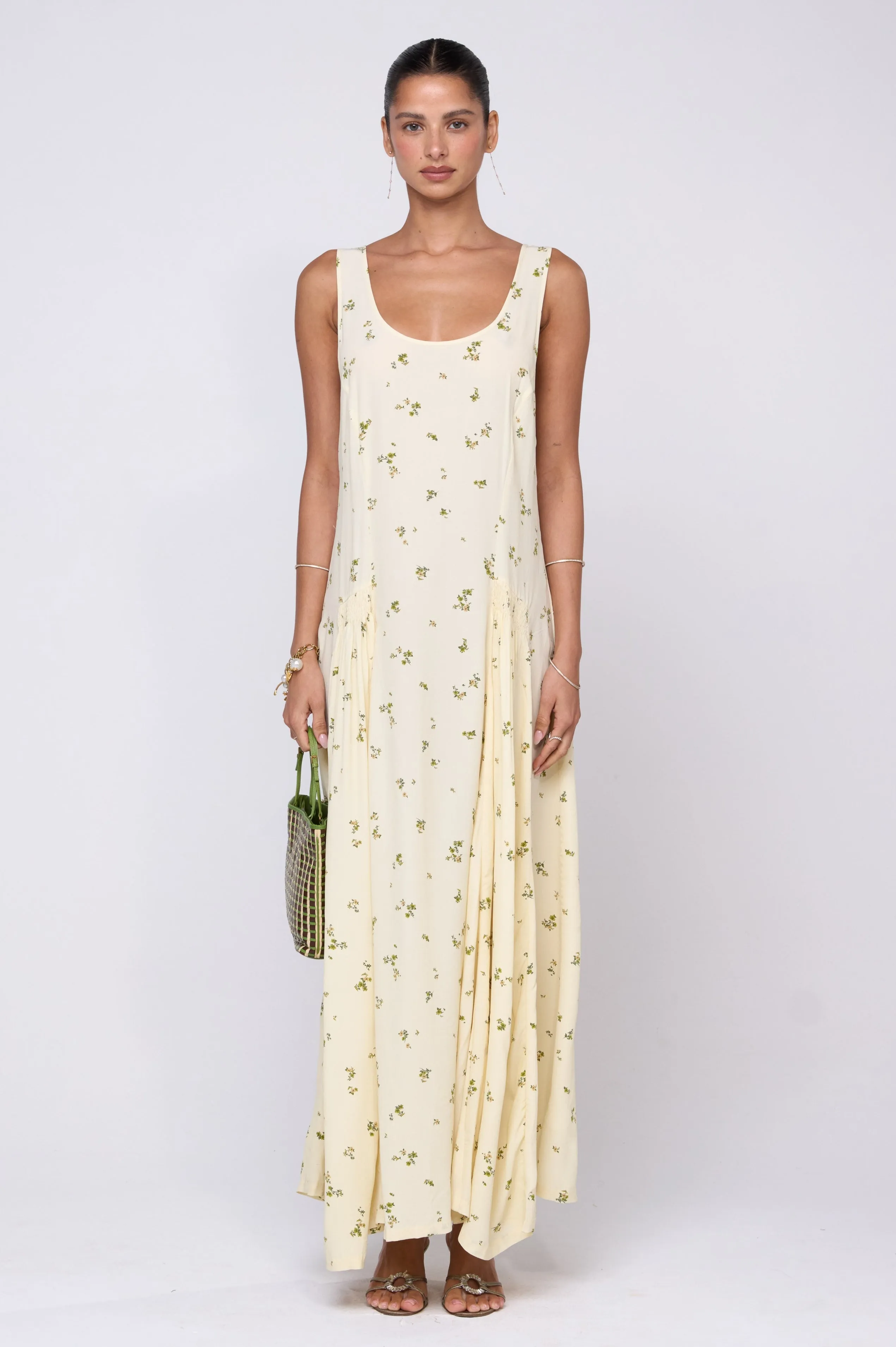 Colette Dress in Beurre sold by RESA product image thumbnail 2