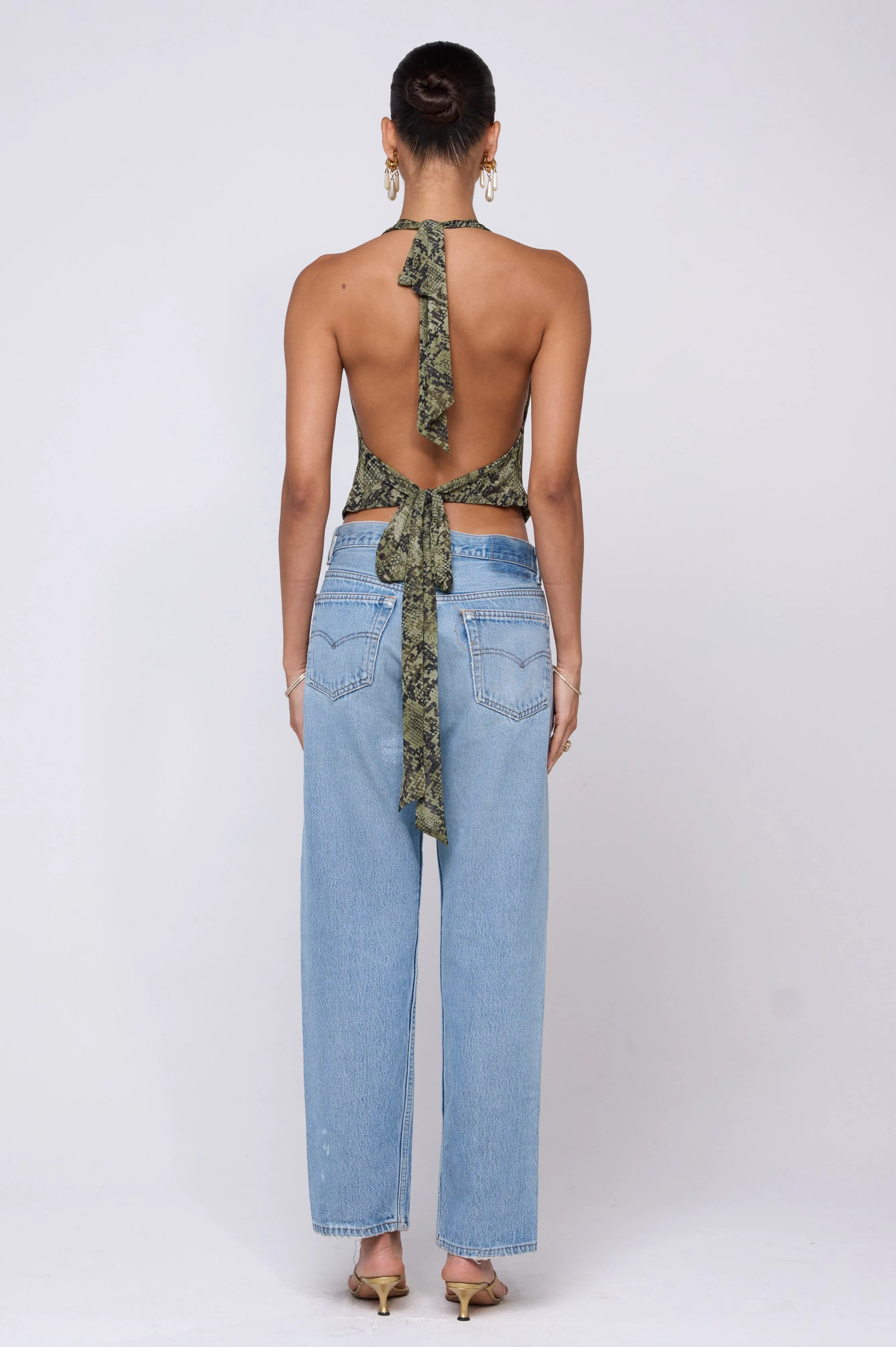 Lea Top in Venom sold by RESA product image thumbnail 4