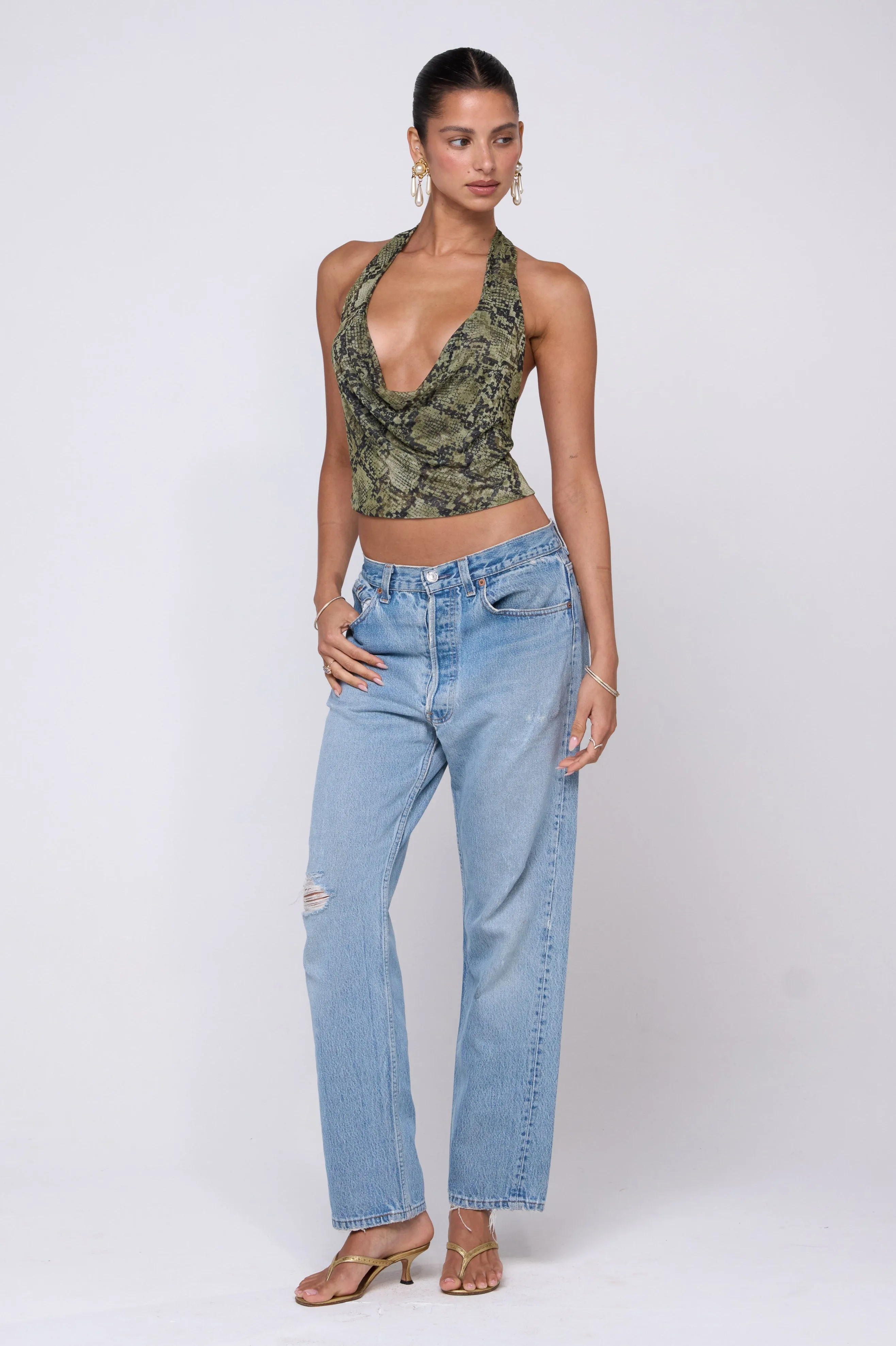 Lea Top in Venom sold by RESA product image thumbnail 3