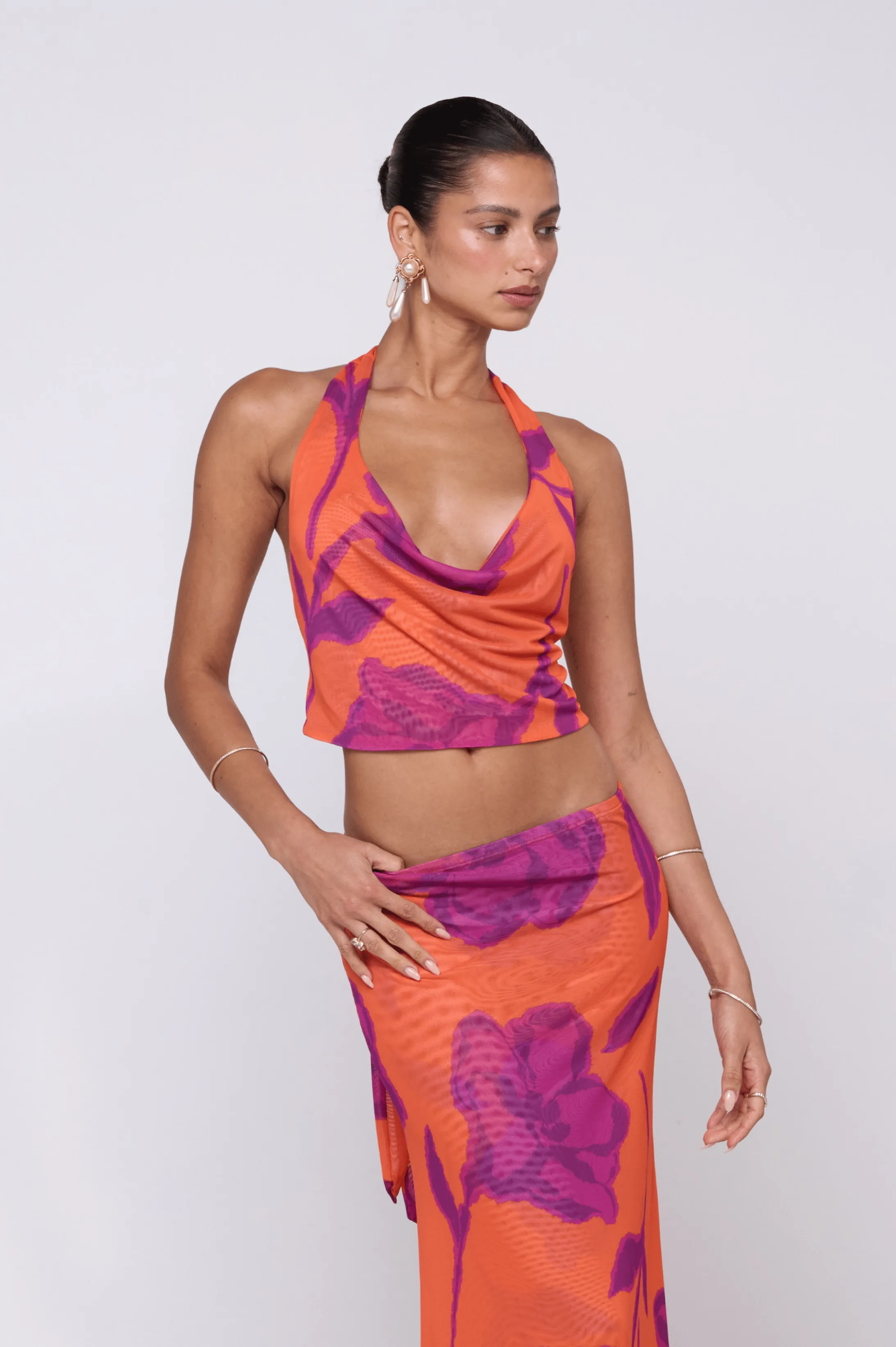 Lea Top in Mandarin sold by RESA