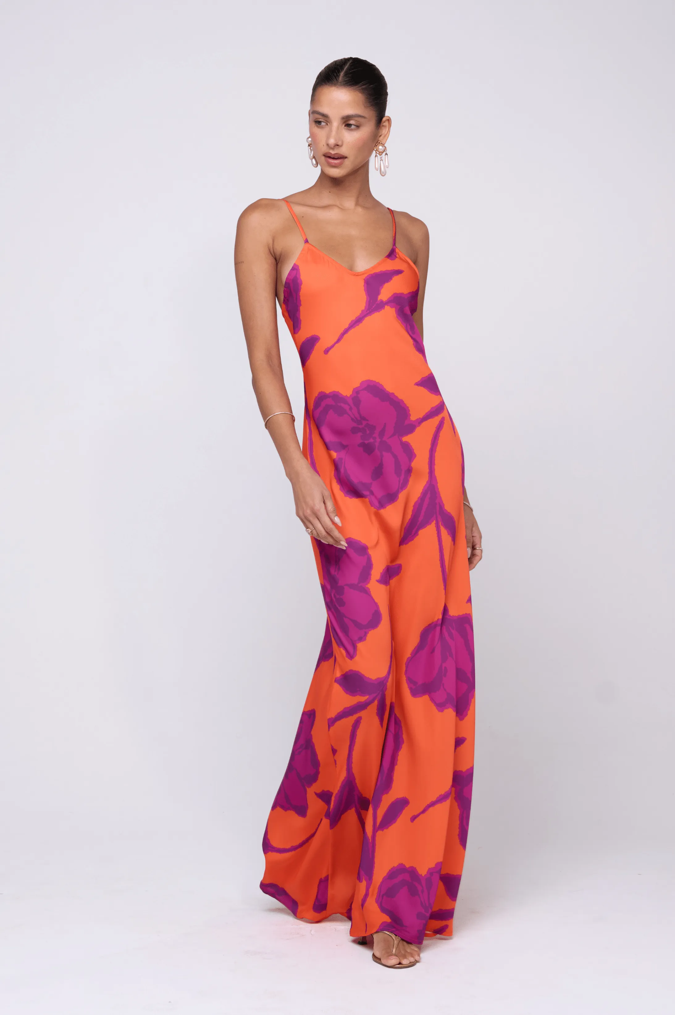 Rose Dress in Mandarin sold by RESA product image thumbnail 3