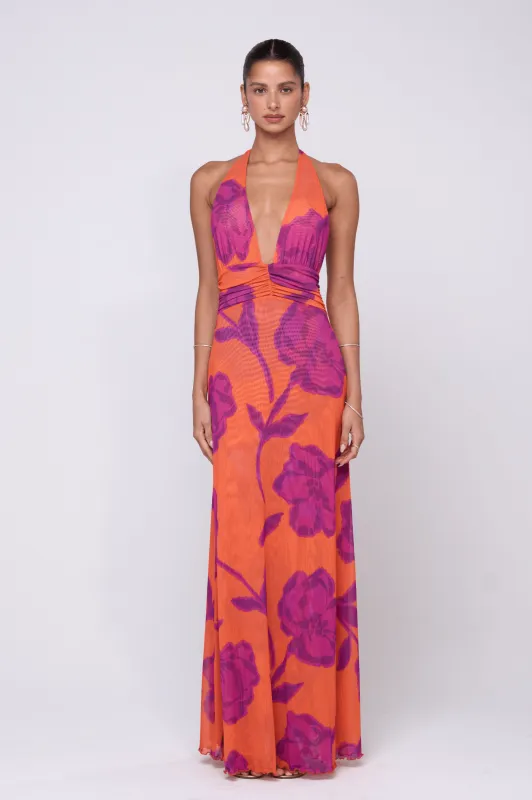 Chelsea Dress in Mandarin sold by RESA