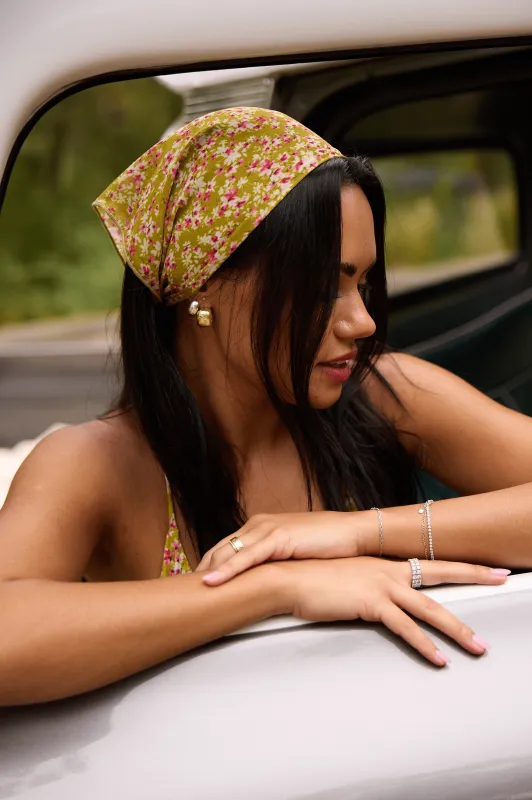 Head scarf in Matcha sold by RESA