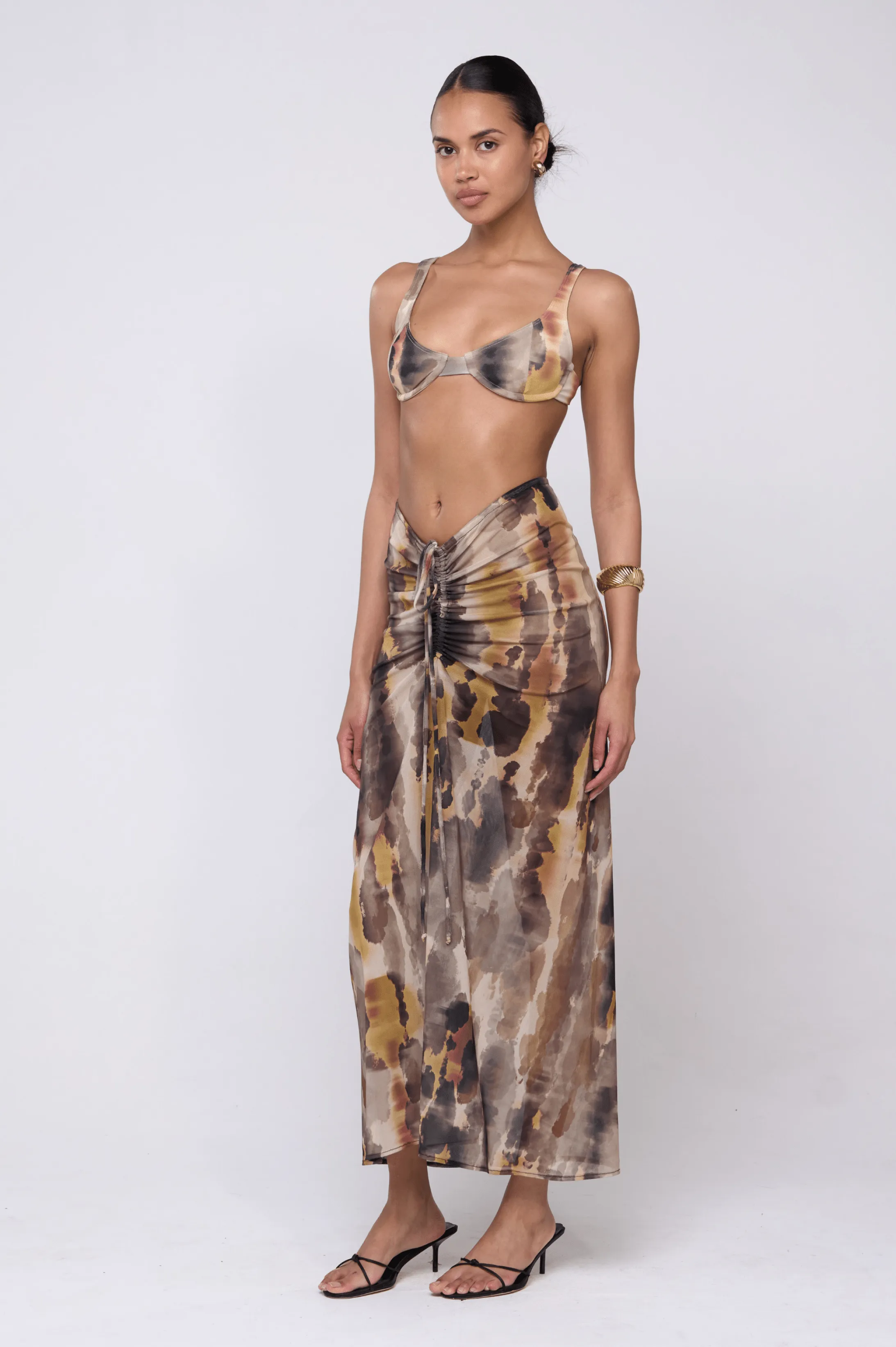 Ziggy Mesh Skirt in Dusk sold by RESA product image thumbnail 4