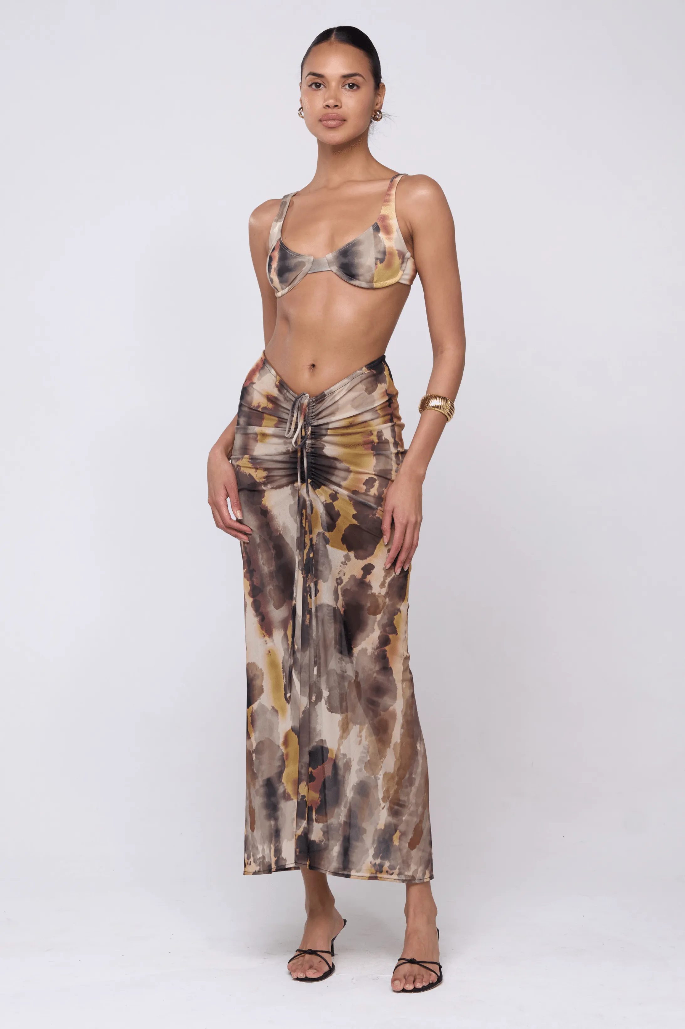 Ziggy Mesh Skirt in Dusk sold by RESA product image thumbnail 2