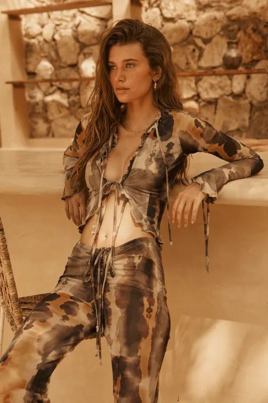 Mallory Pant in Dusk sold by RESA