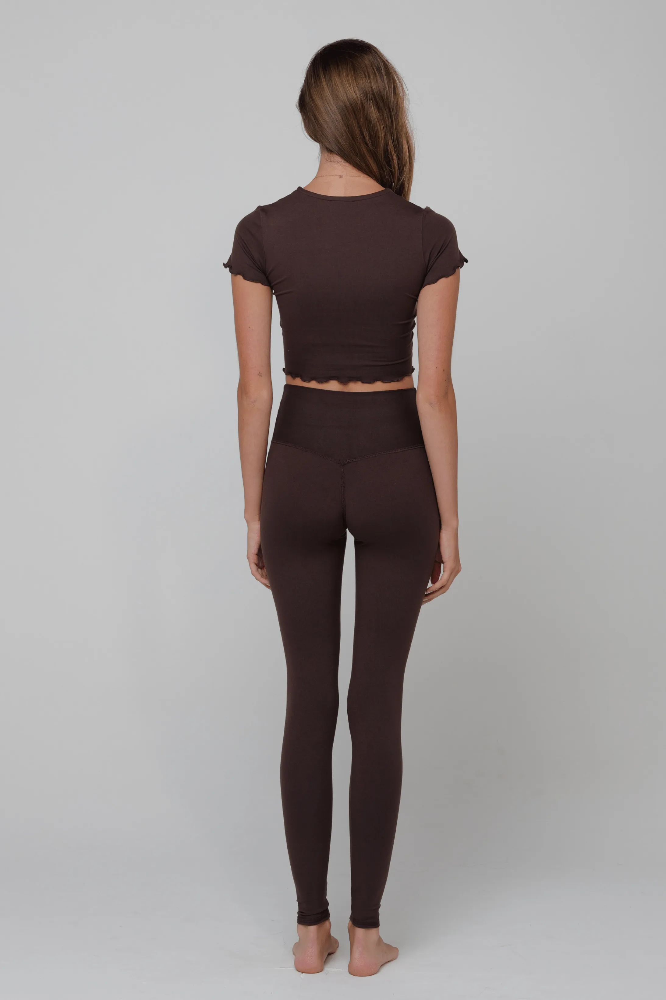 Legging in Second Skin Cacao sold by RESA product image thumbnail 3