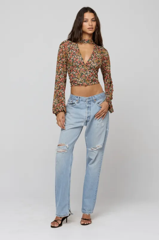 Kelsey Top in Fig sold by RESA