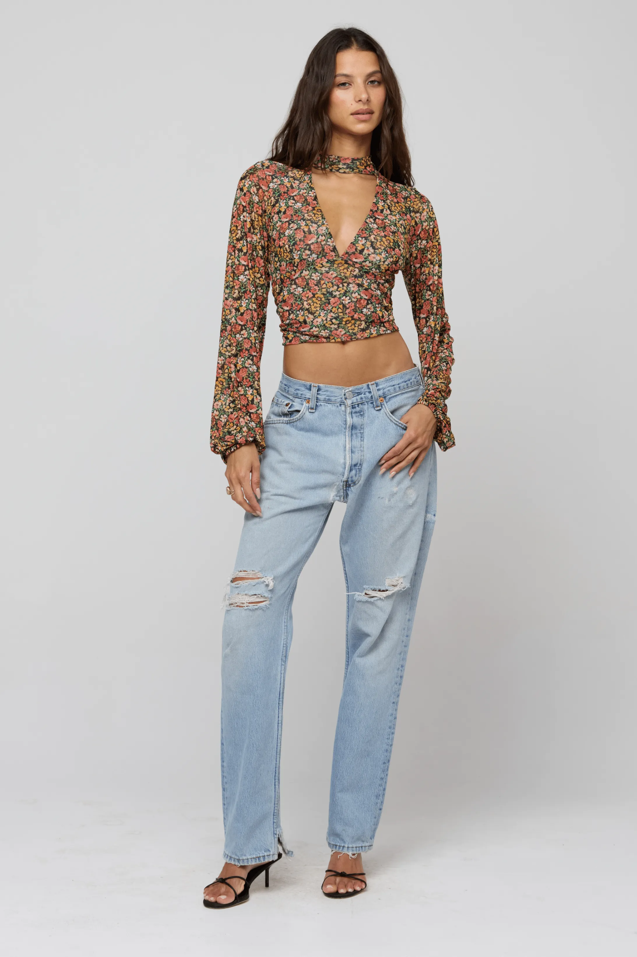 Kelsey Top in Fig sold by RESA