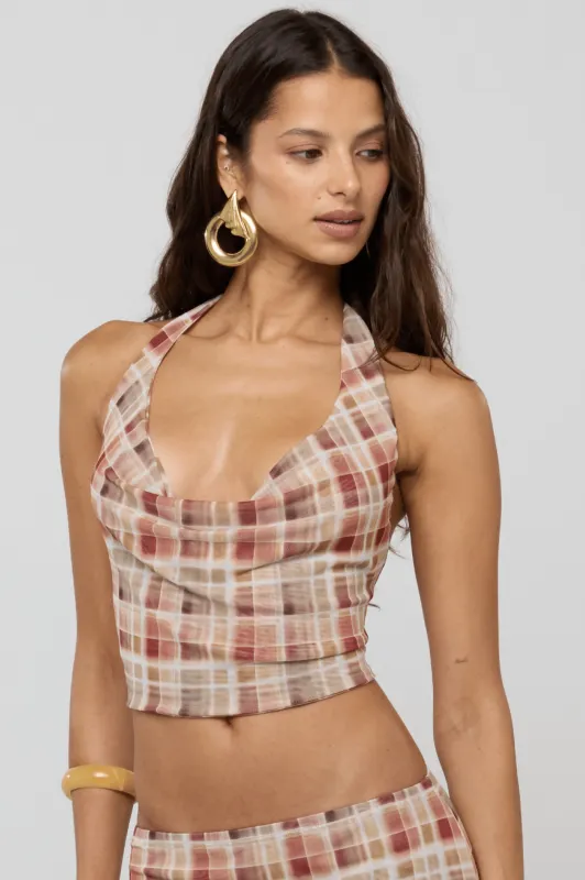 Lea Top in Drift sold by RESA