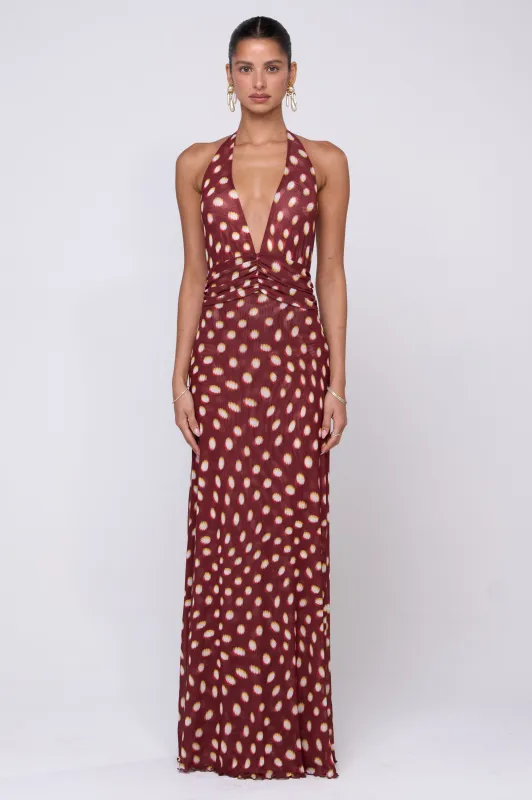 Chelsea Maxi Dress in Spice sold by RESA