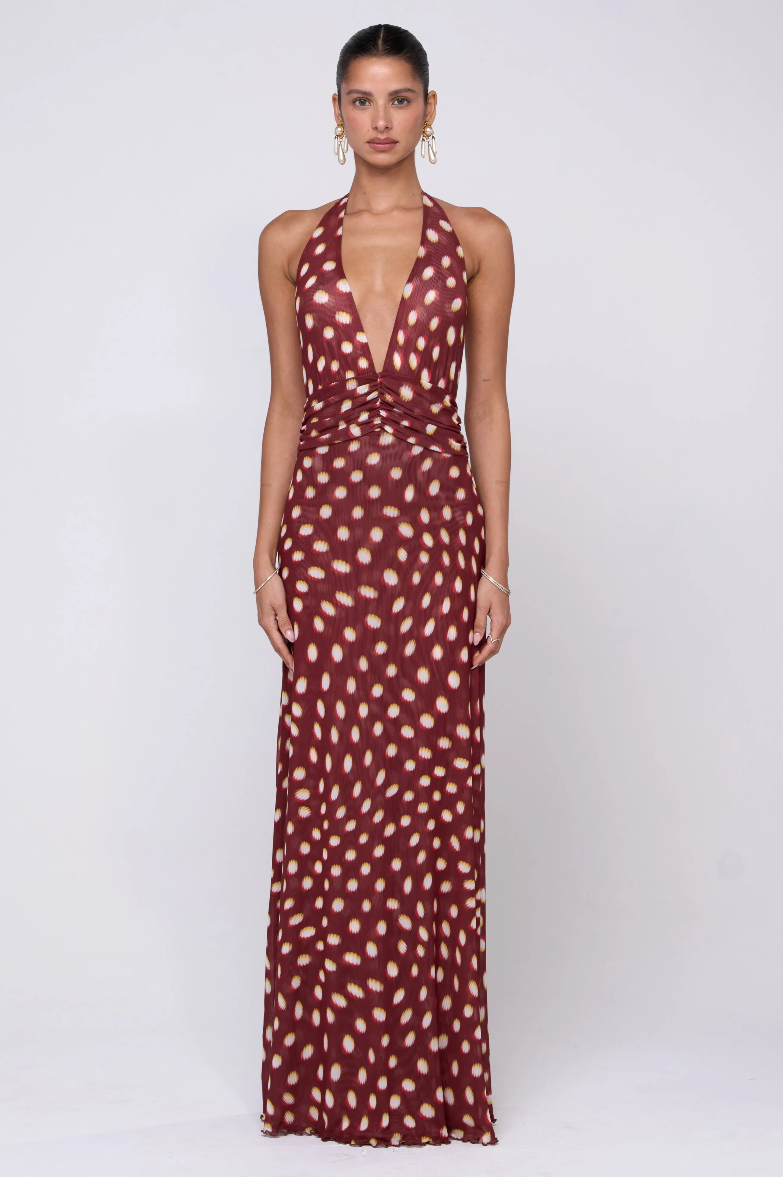 Chelsea Maxi Dress in Spice sold by RESA