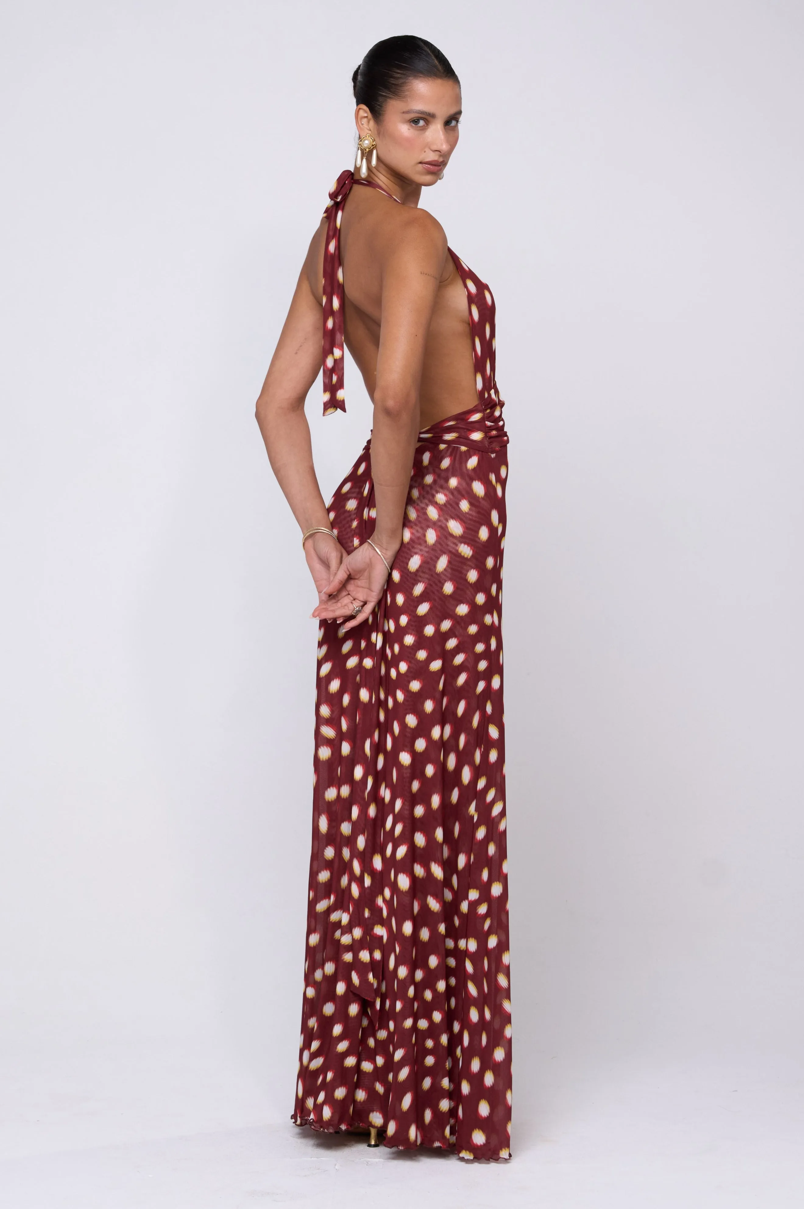 Chelsea Maxi Dress in Spice sold by RESA product image thumbnail 3