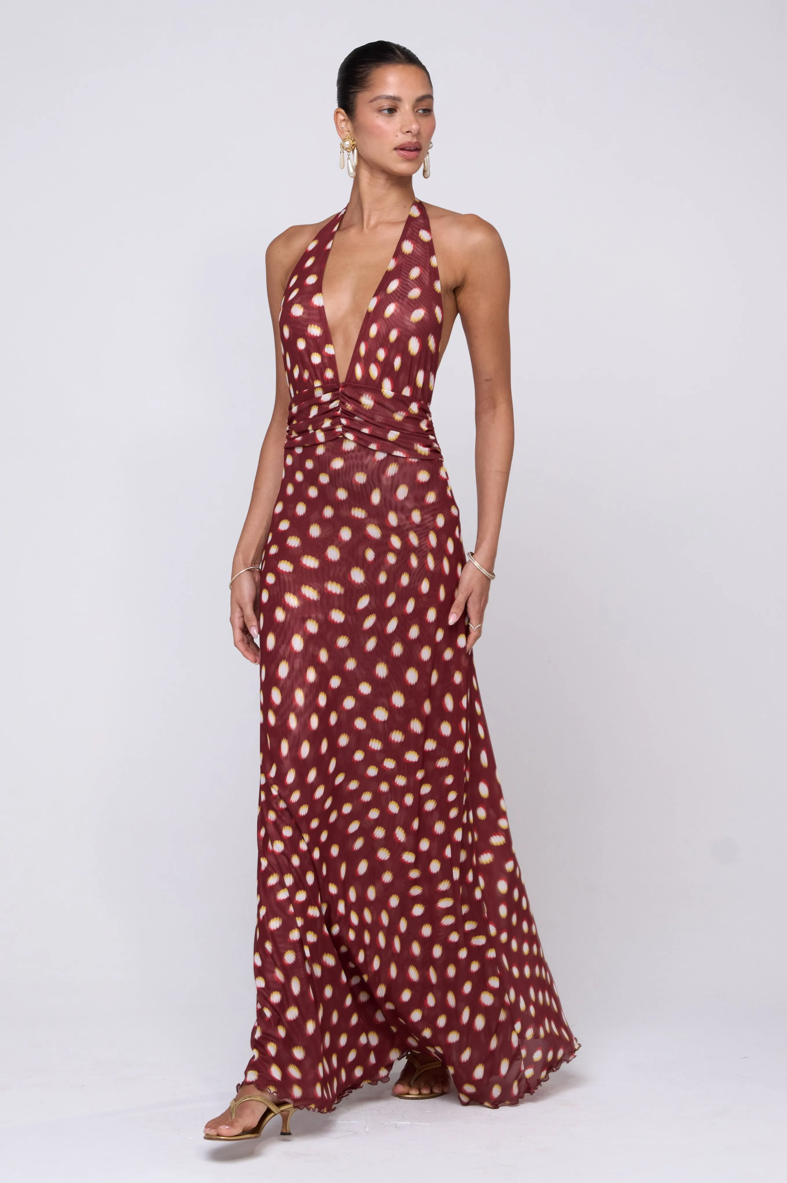 Chelsea Maxi Dress in Spice sold by RESA product image thumbnail 4