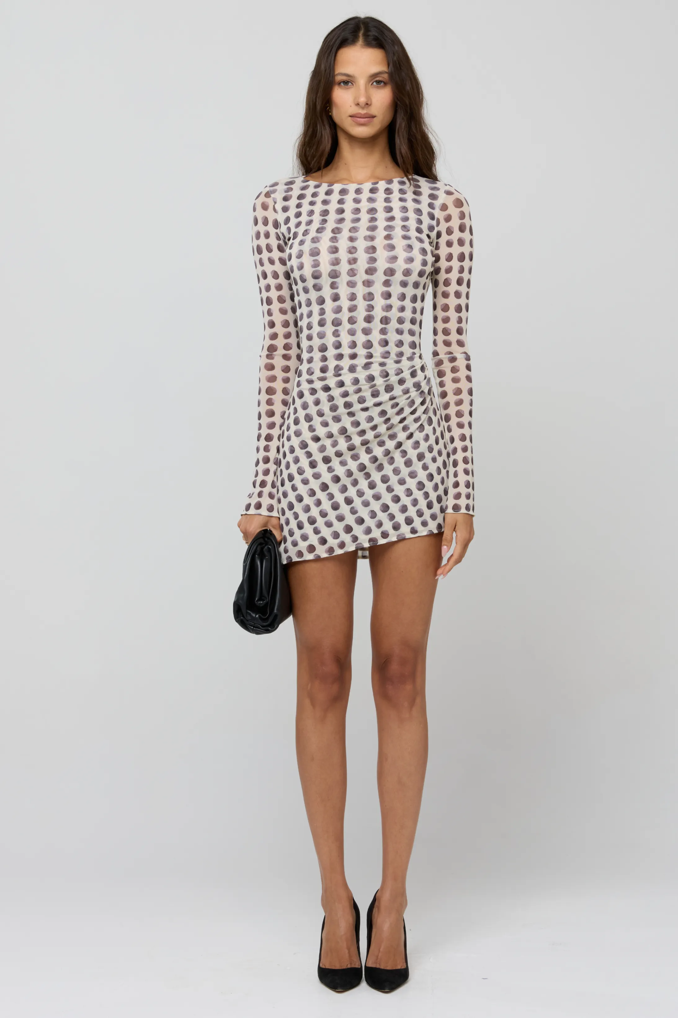 Mia Mini Dress in Eclipse sold by RESA product image thumbnail 3