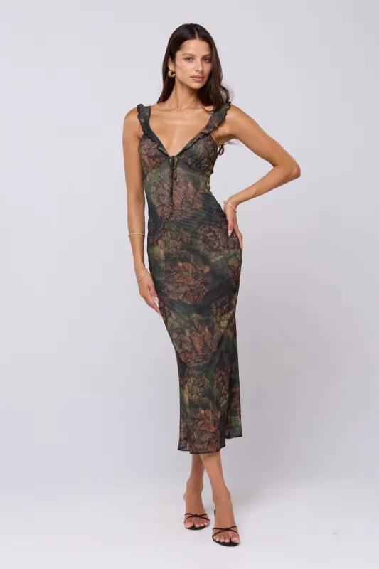 Goldie Dress in Autumn sold by RESA