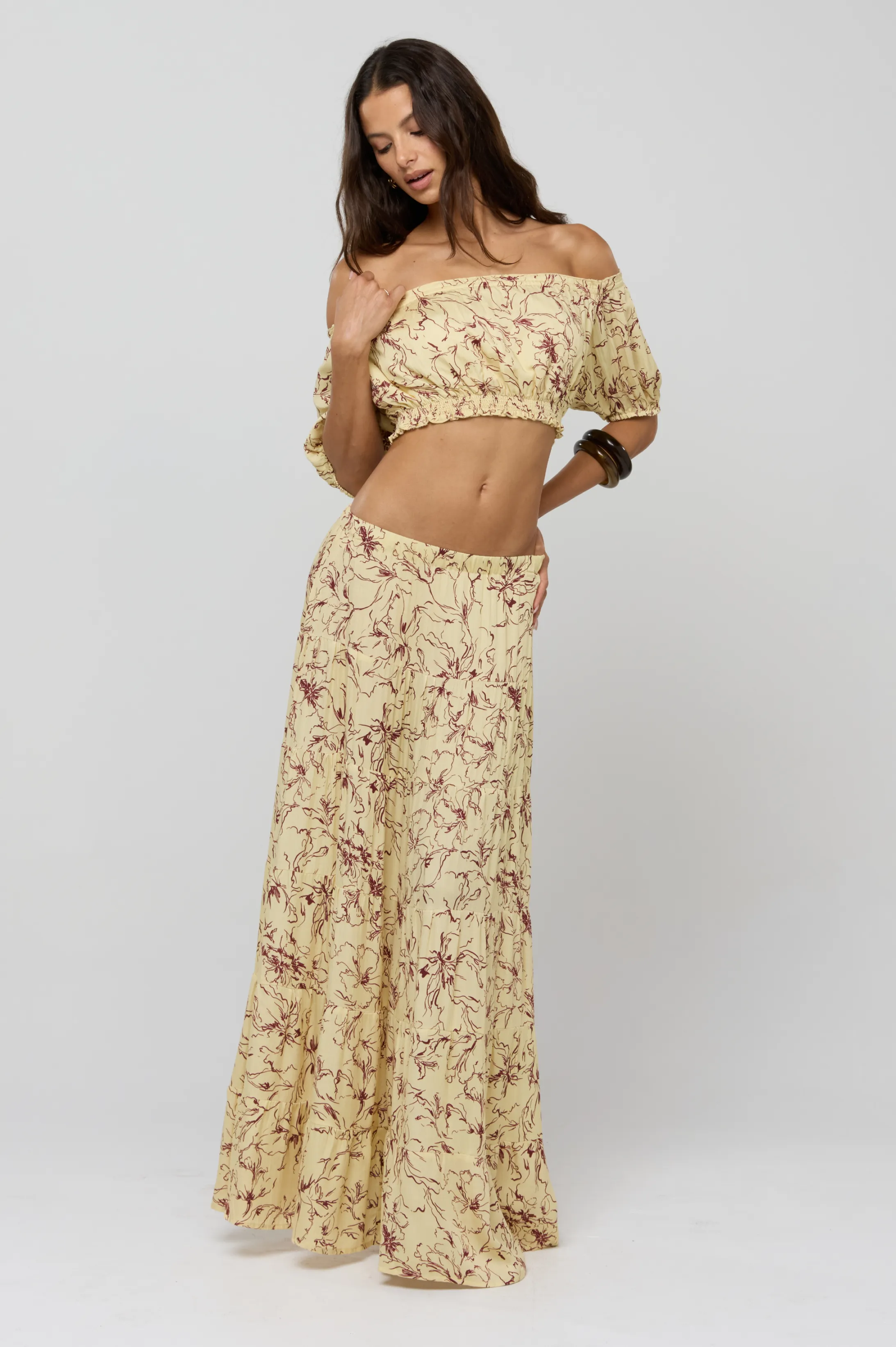 Juliana Skirt in Butterscotch sold by RESA product image thumbnail 5