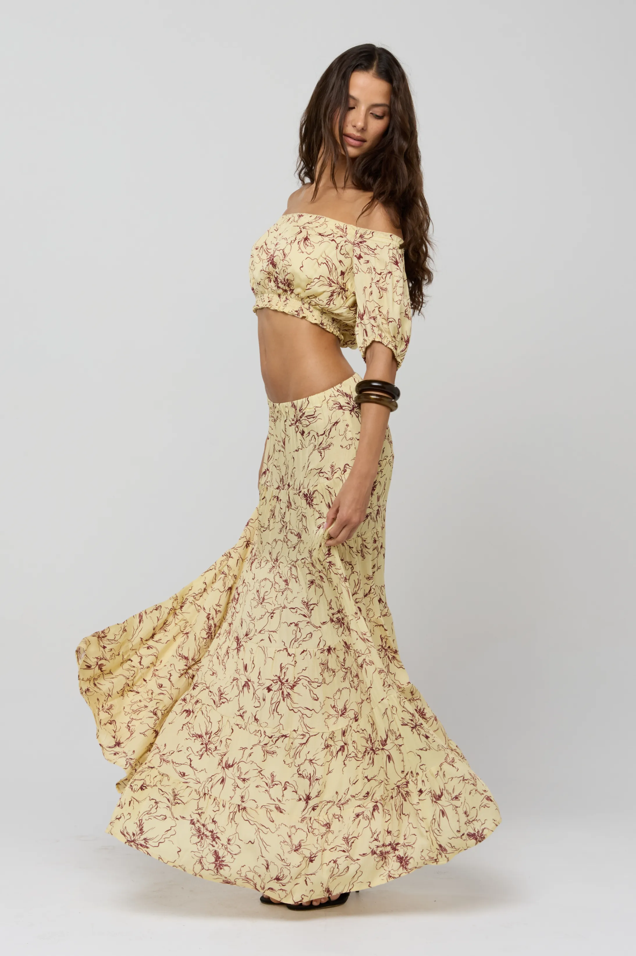 Juliana Skirt in Butterscotch sold by RESA product image thumbnail 2