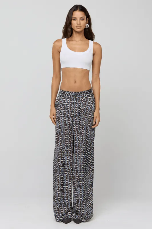 Sasha Trouser in Tide sold by RESA