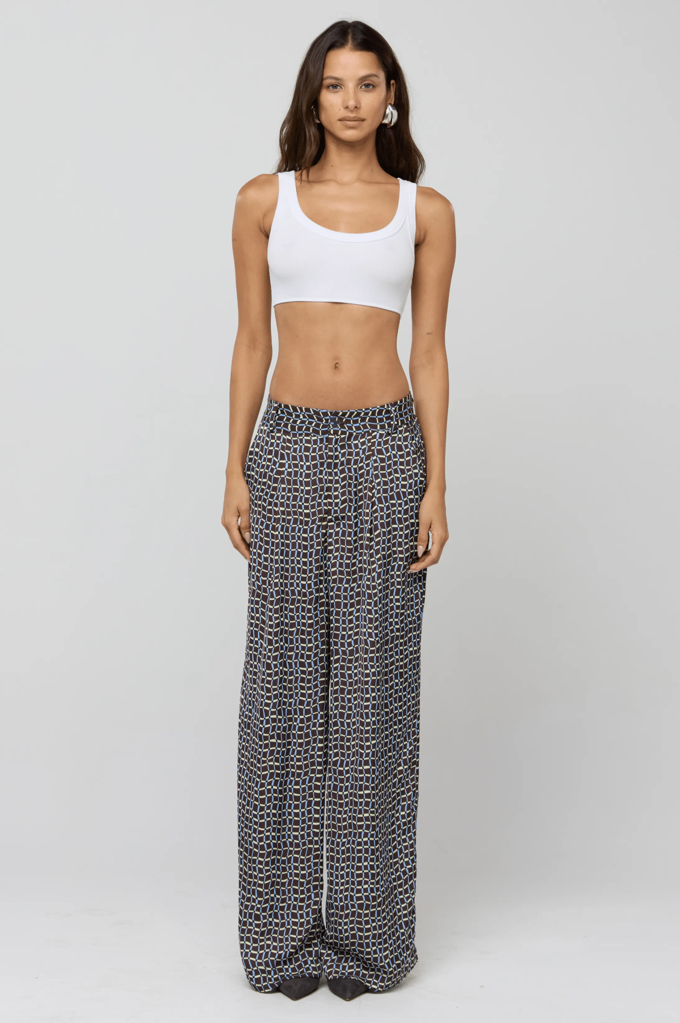 Sasha Trouser in Tide sold by RESA