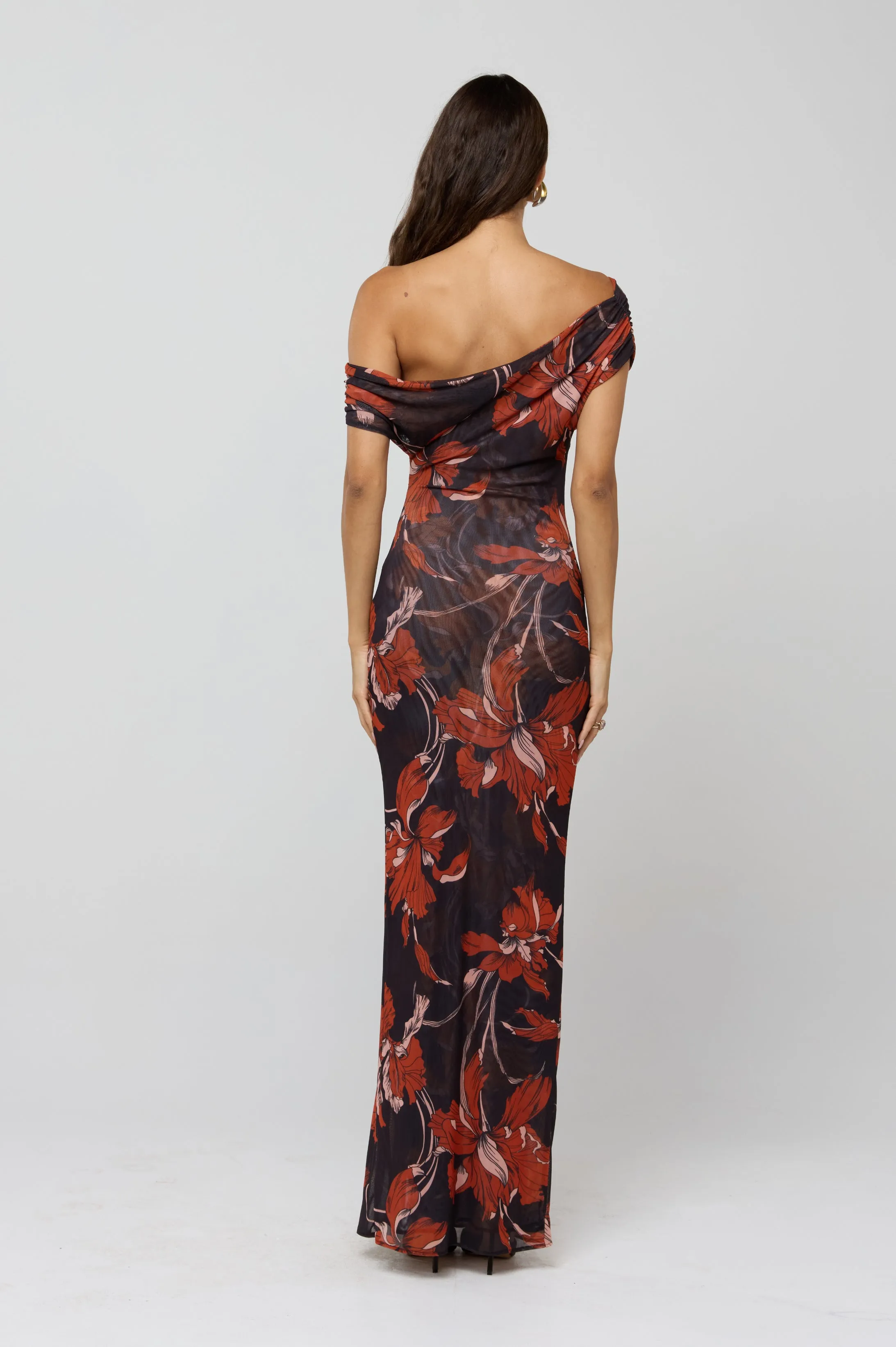 Gwen Dress in Coeur sold by RESA product image thumbnail 3