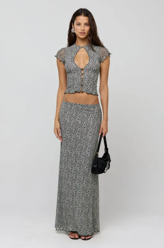 Sarah Skirt in Flores sold by RESA